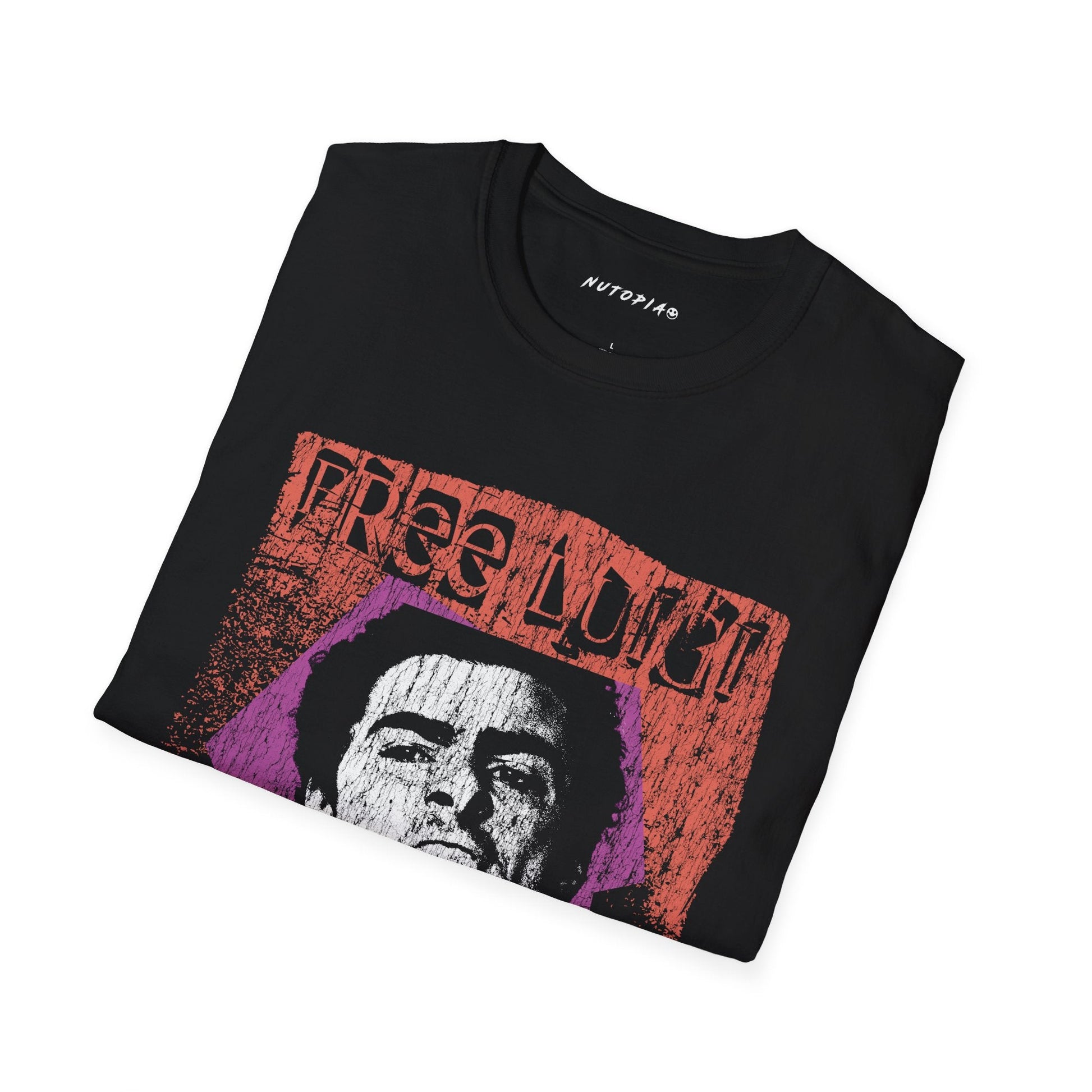 Free Luigi Mangione Punk Rock Graphic T-Shirt - Shop Nutopia