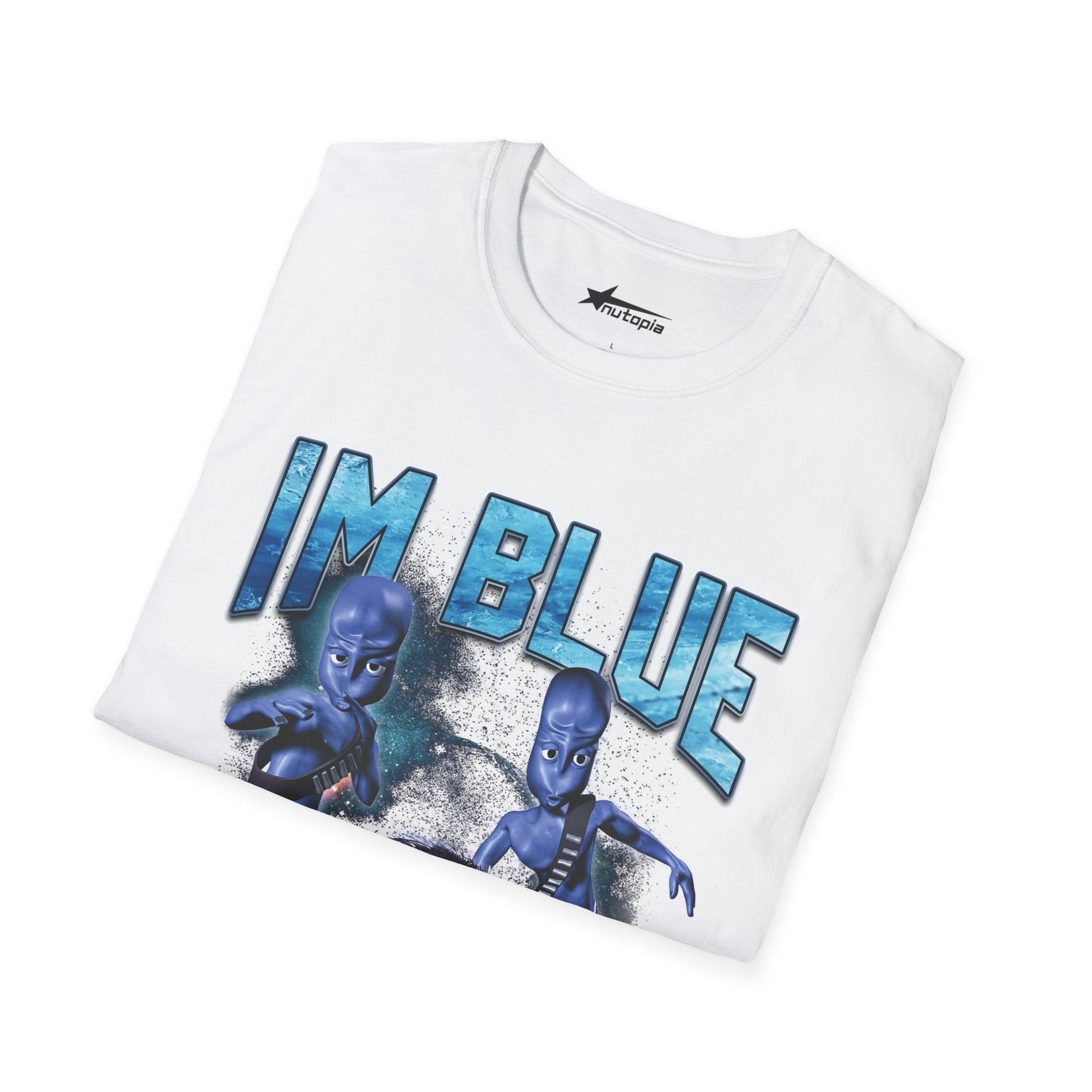 I'm Blue Eifel 65 Nostalgia Series Graphic Tee - Shop Nutopia
