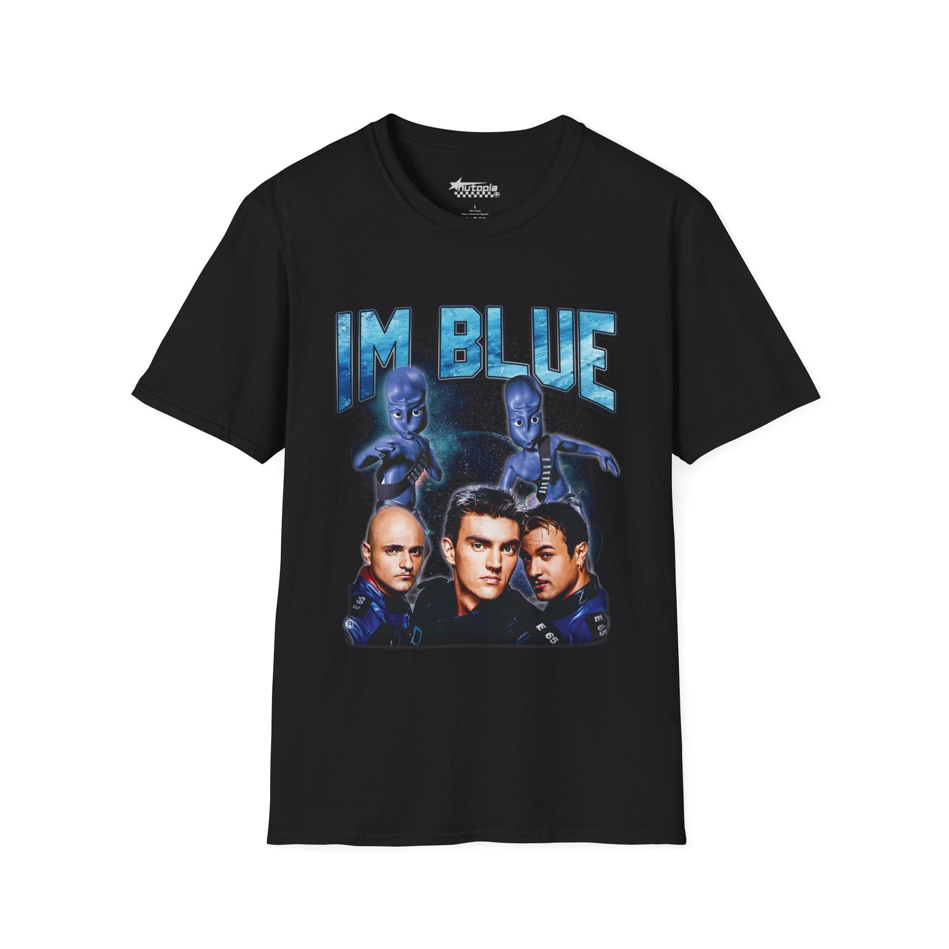 I'm Blue Eifel 65 Nostalgia Series Graphic Tee - Shop Nutopia