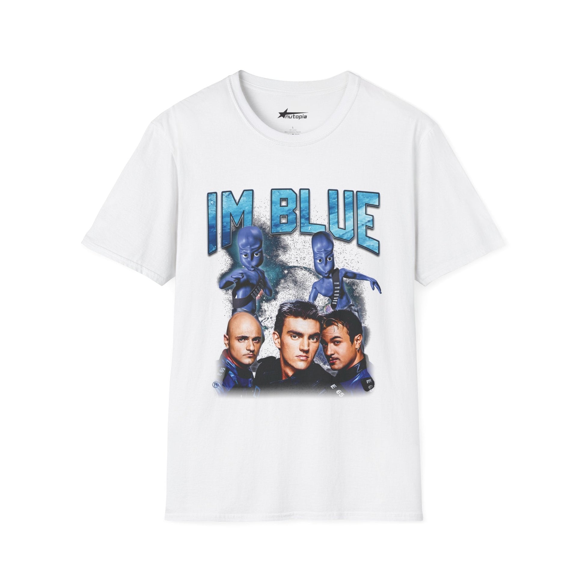 I'm Blue Eifel 65 Nostalgia Series Graphic Tee - Shop Nutopia
