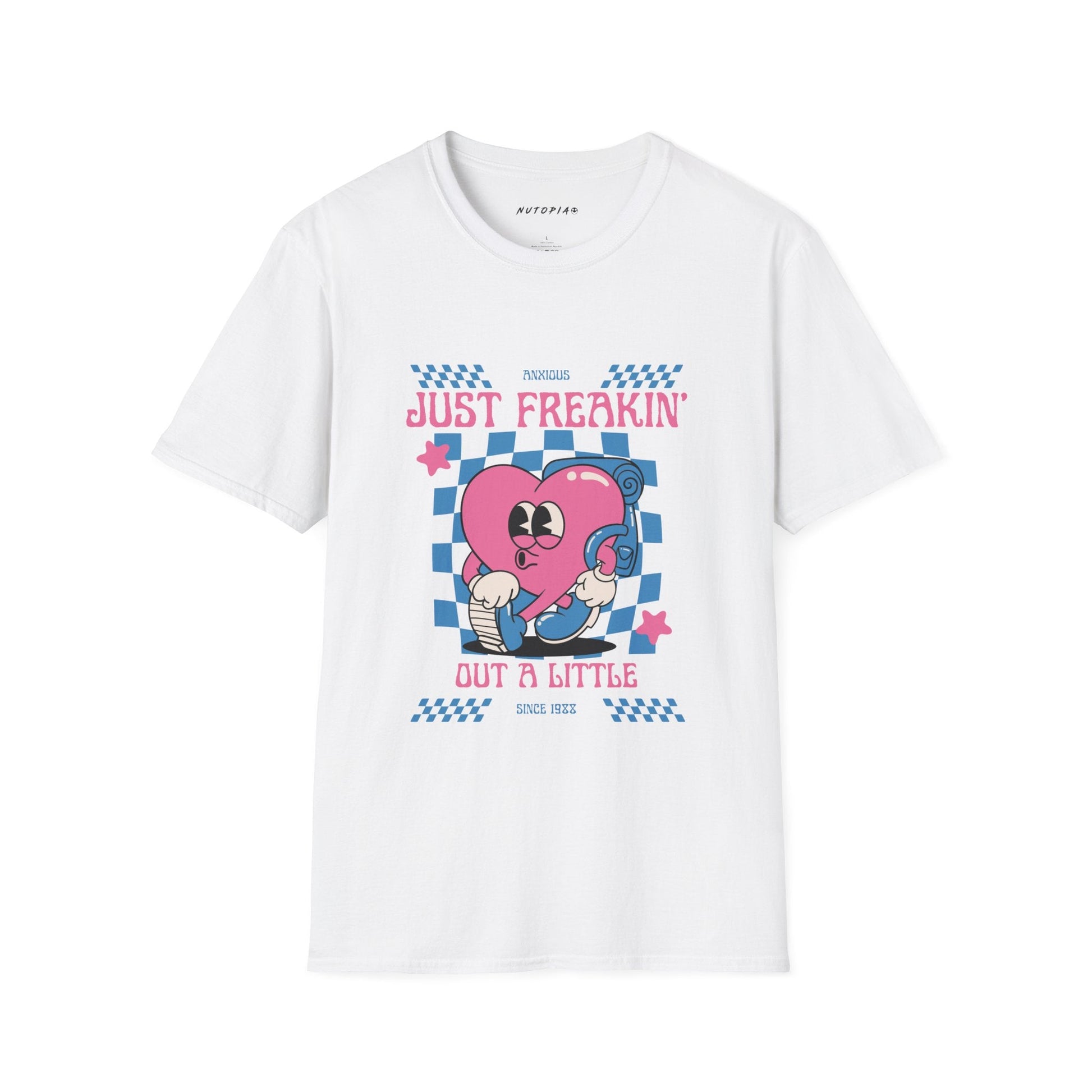Just Freakin' Out A Little Graphic T - shirt - Shop Nutopia