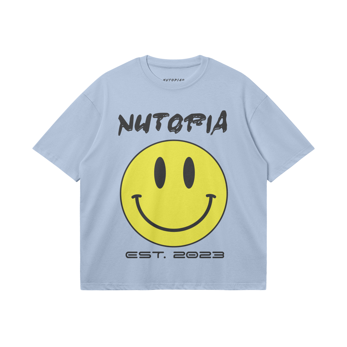 Nutopia Smiley Boxy Tee - Shop Nutopia