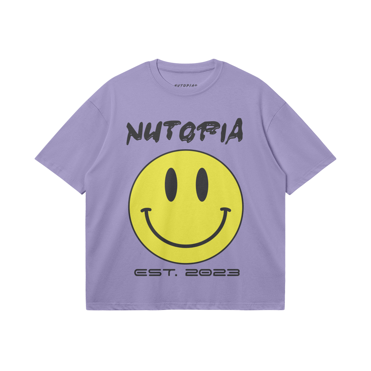 Nutopia Smiley Boxy Tee - Shop Nutopia