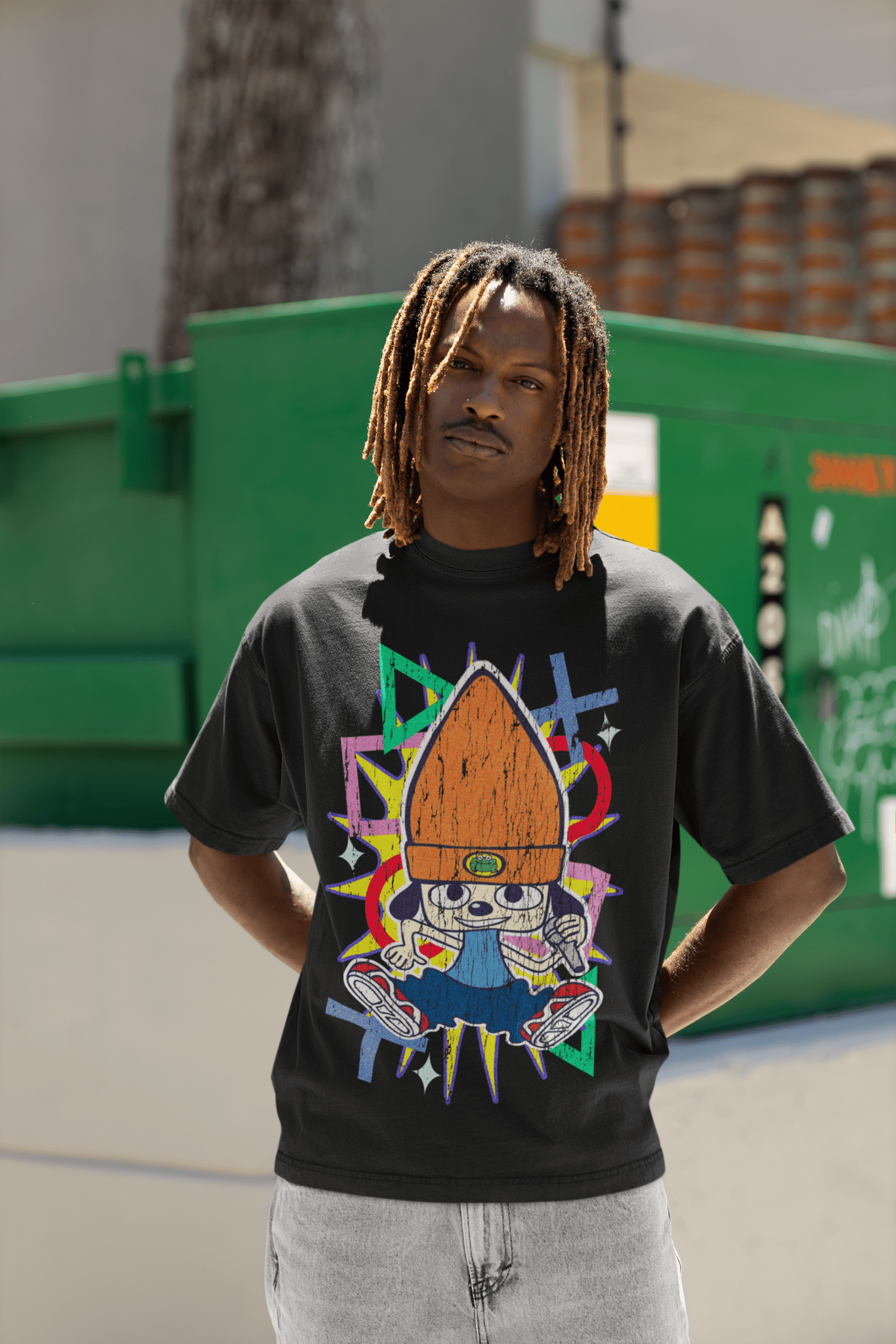 Parappa the Rapper Boxy T-Shirt - Shop Nutopia