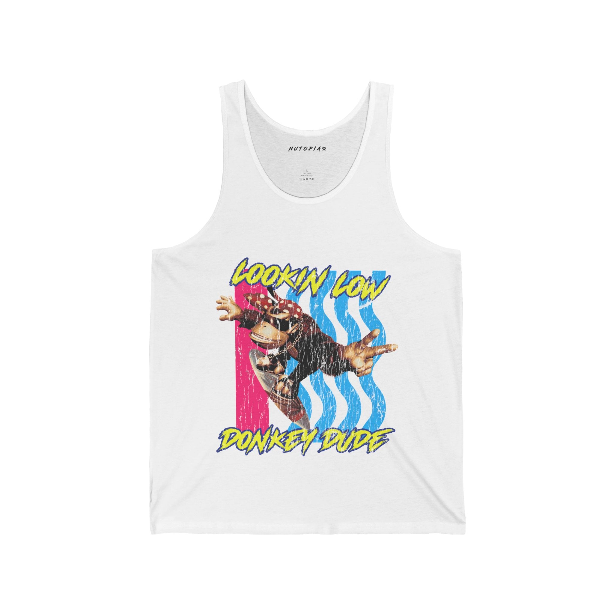 Funky Kong Tank Top | Retro Gamer Summer Graphic Tank