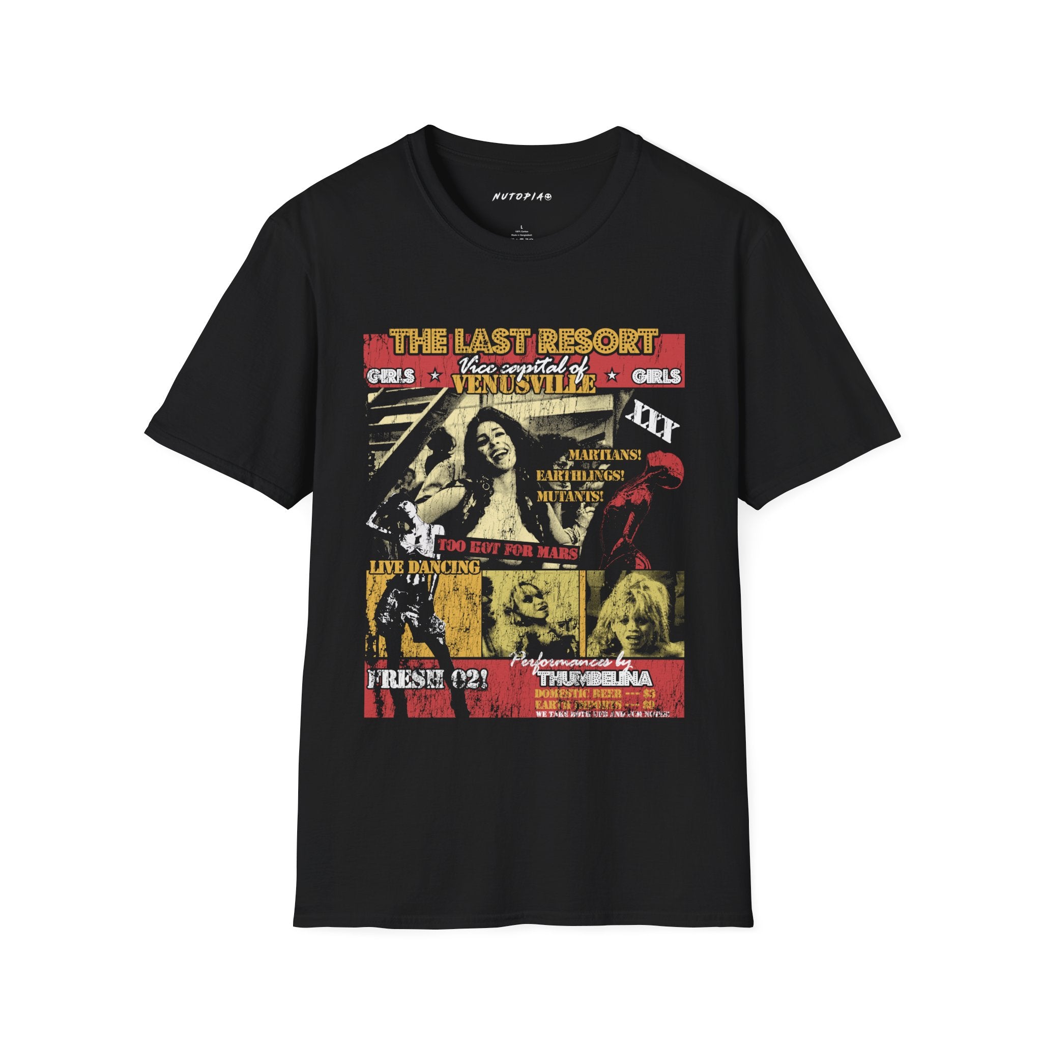 Total Recall Inspired shirt retro sci fi bar unisex graphic tee