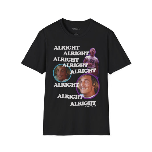 Alright Alright Alright Dazed And Confused Graphic T - shirt - Shop Nutopia