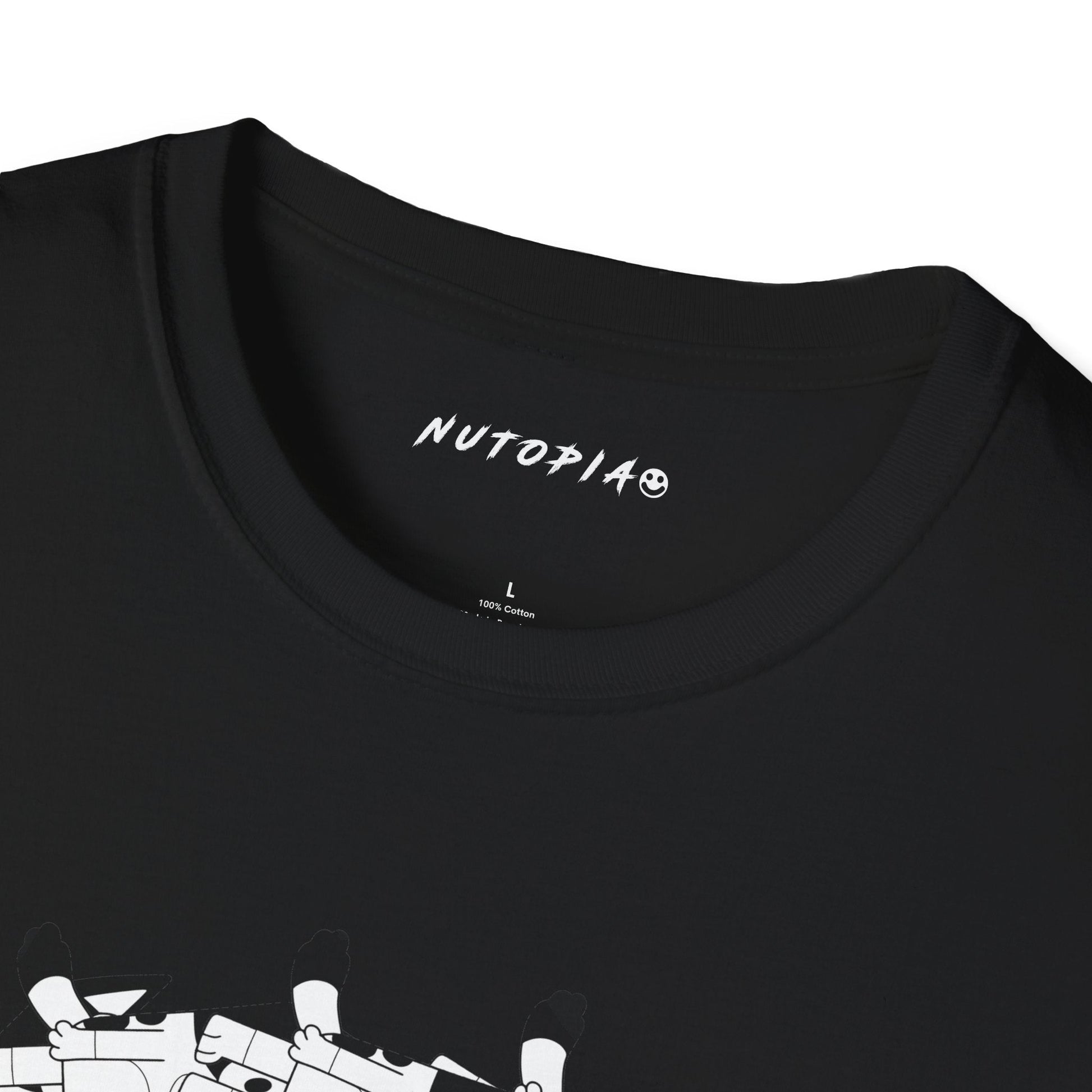 Blucifer Shirt, Bluey Pentagram Shirt, Funny Bluey Parody Tee, Edgy Cartoon Shirt, Softstyle T-Shirt, Viral Meme Tee, Gift for Him, Goth Cartoon Shirt - Shop Nutopia