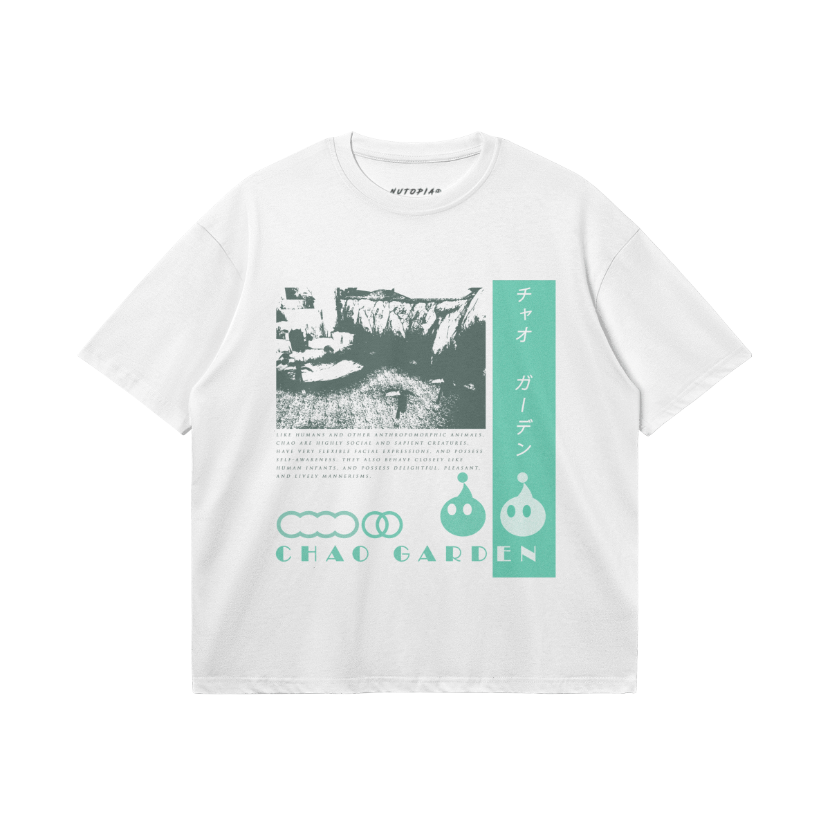 Chao Garden Boxy Tee - Shop Nutopia