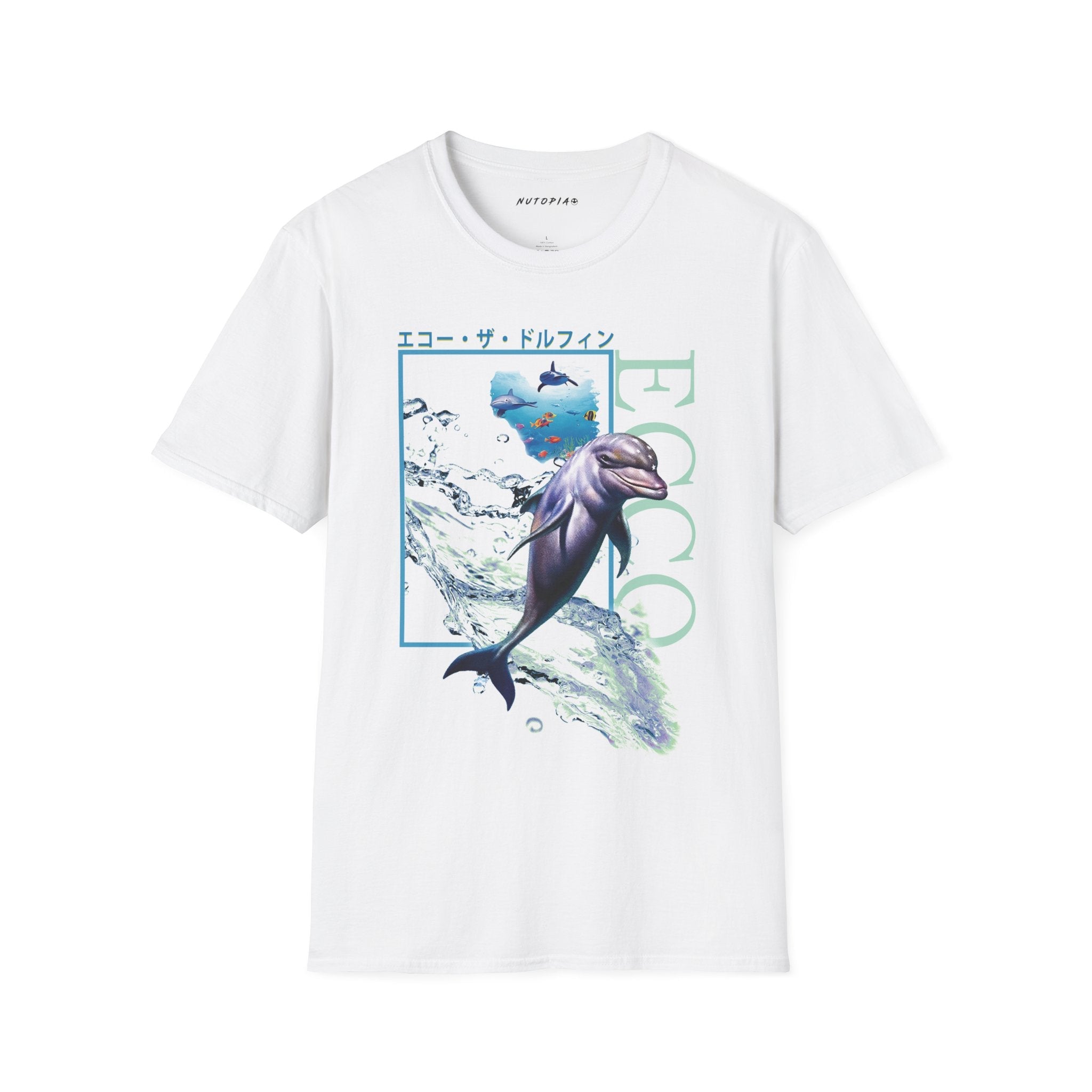 Ecco The Dolphin Sega Unisex Graphic T-shirt - Shop Nutopia