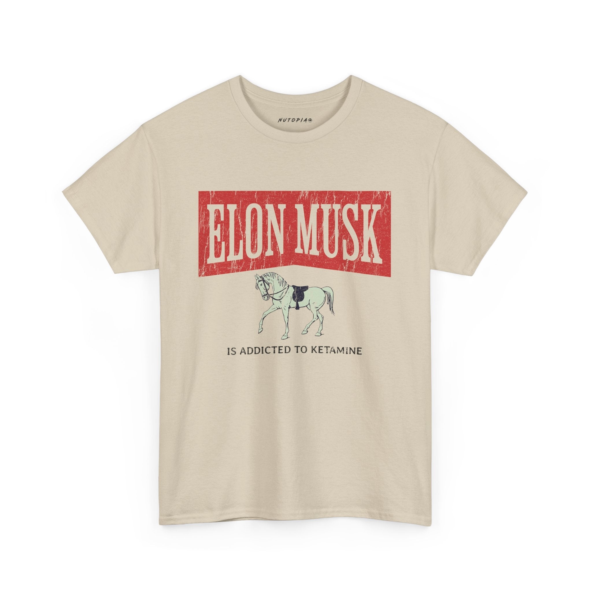 Elon Musk Ketamine Addiction Tee - Shop Nutopia