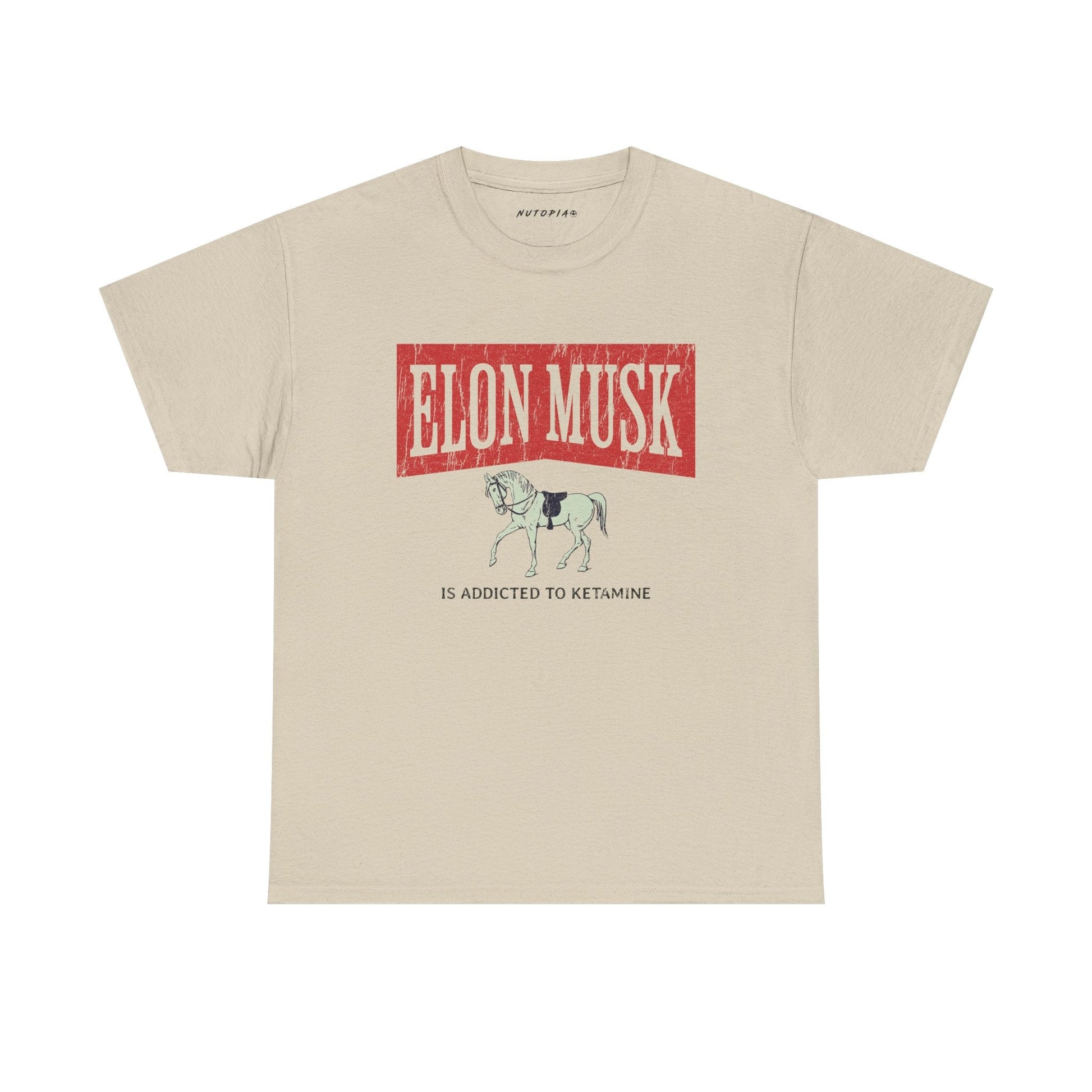 Elon Musk Ketamine Addiction Tee - Shop Nutopia