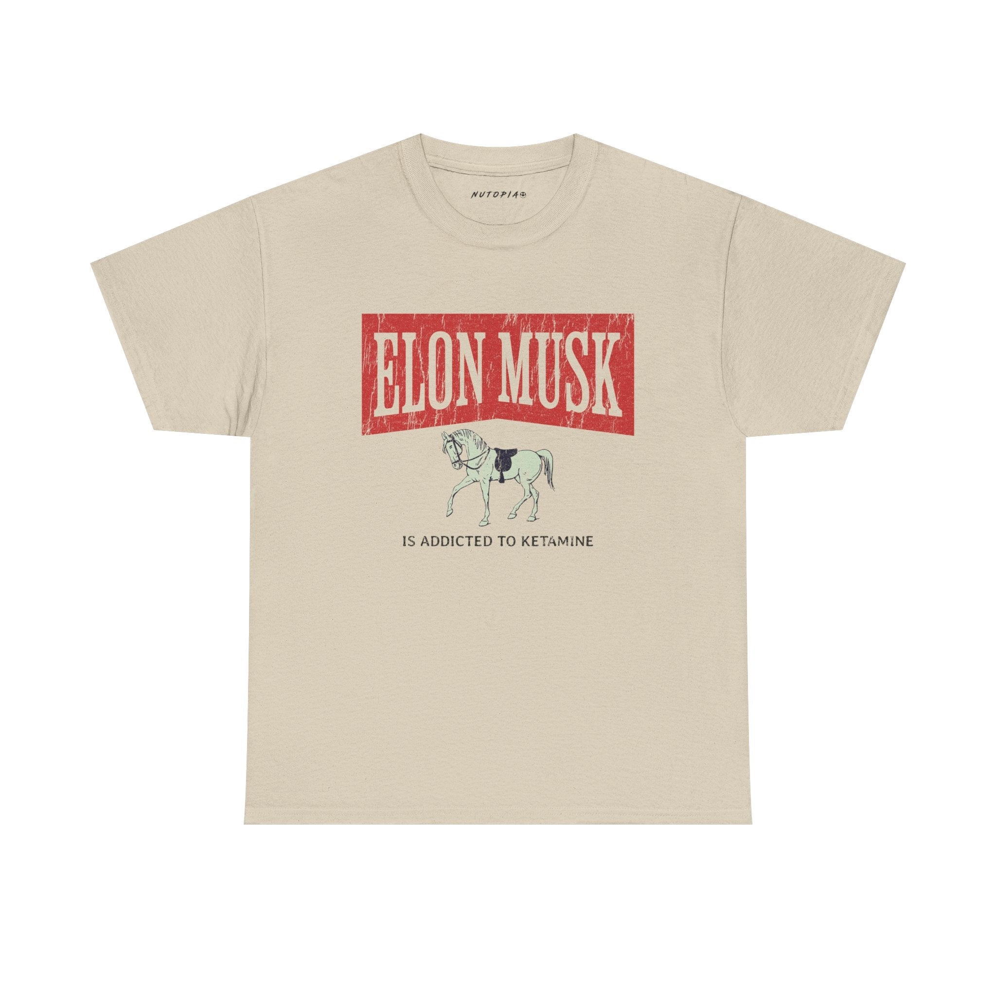 Elon Musk Ketamine Addiction Tee - Shop Nutopia