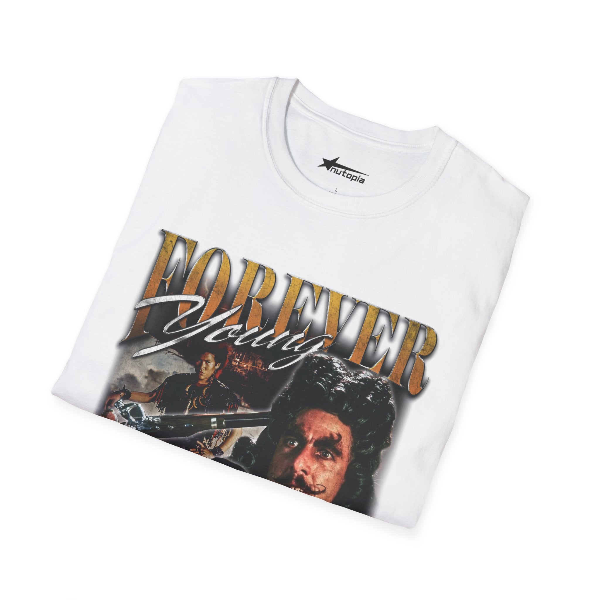 Forever Young Hook Nostalgia Series Graphic Tee - Shop Nutopia