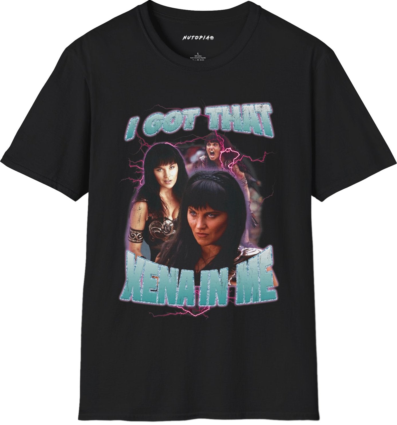 I got That Xena In Me Nostalgia Series Graphic T - shirt - Shop Nutopia