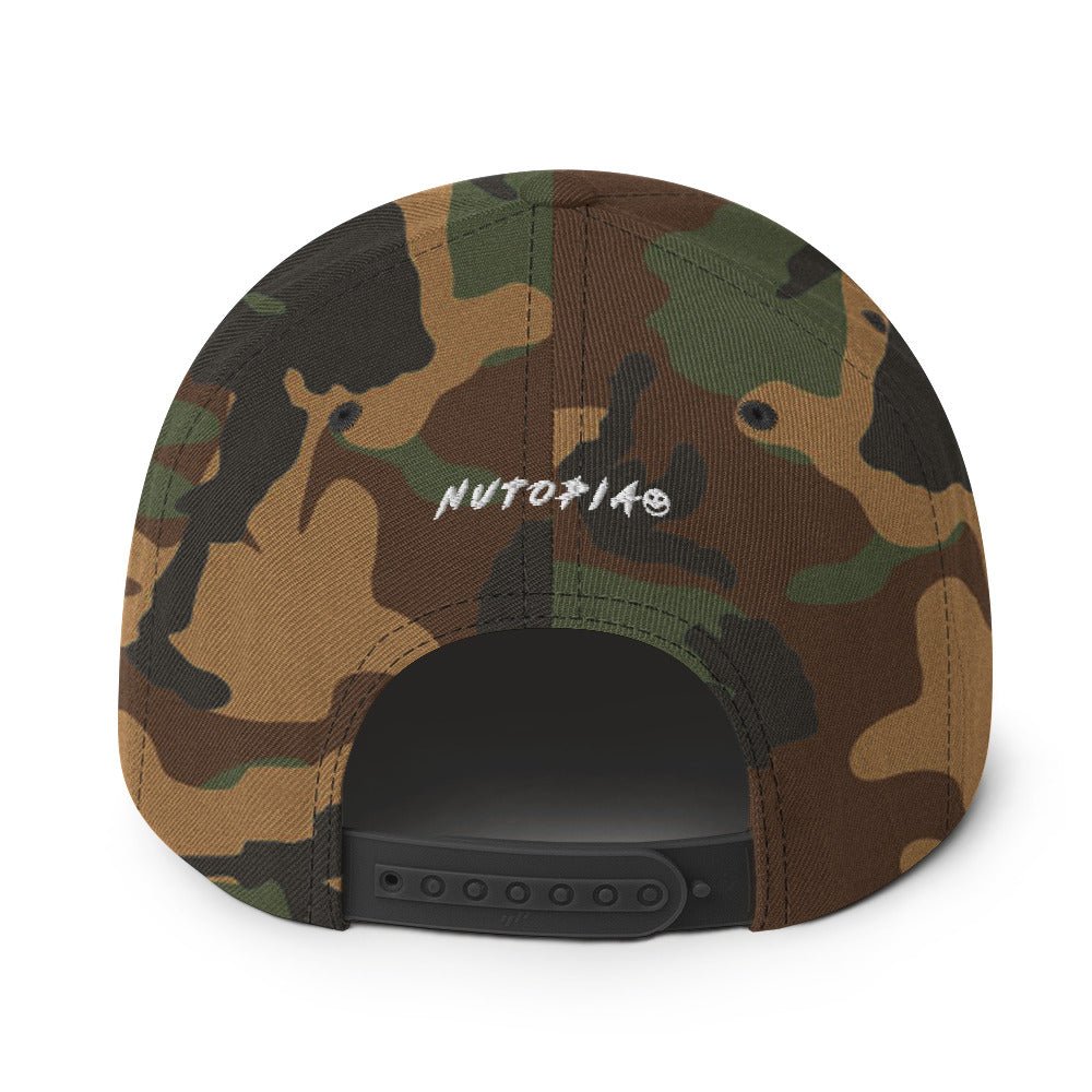 I Wish I Were Friends With Keanu Camo Snapback Hat - Shop Nutopia