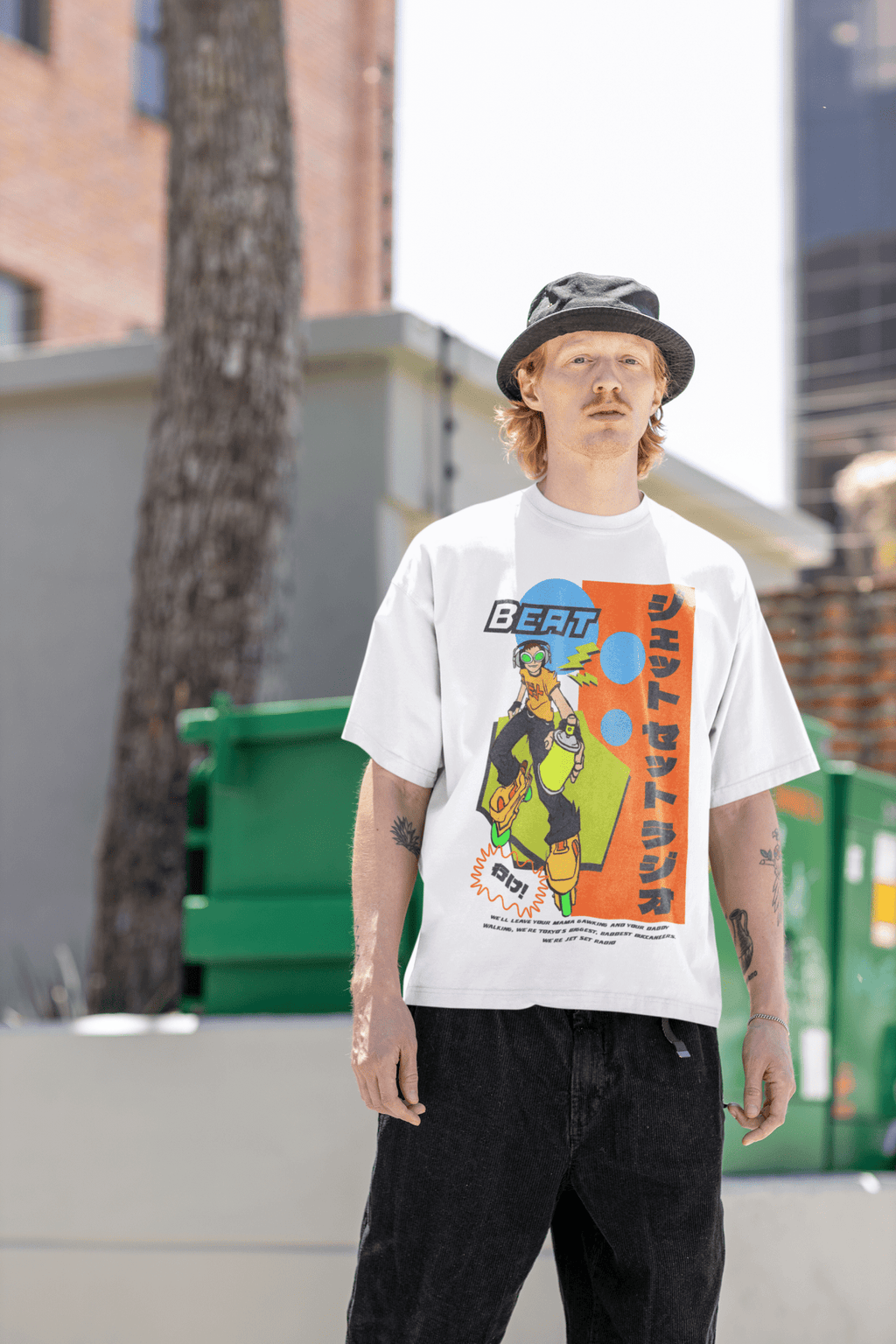 Jet Set Dream – Jet Set Radio Boxy Tee - Shop Nutopia