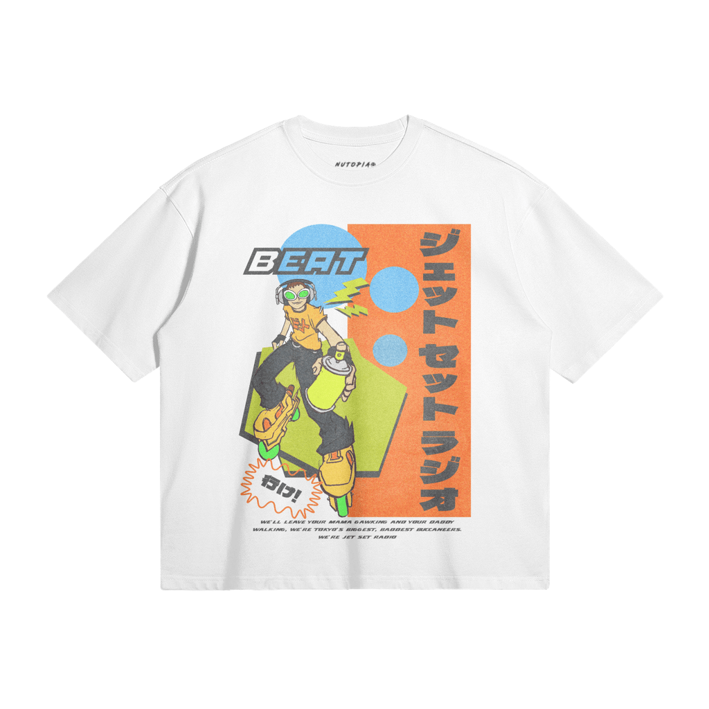 Jet Set Dream – Jet Set Radio Boxy Tee - Shop Nutopia