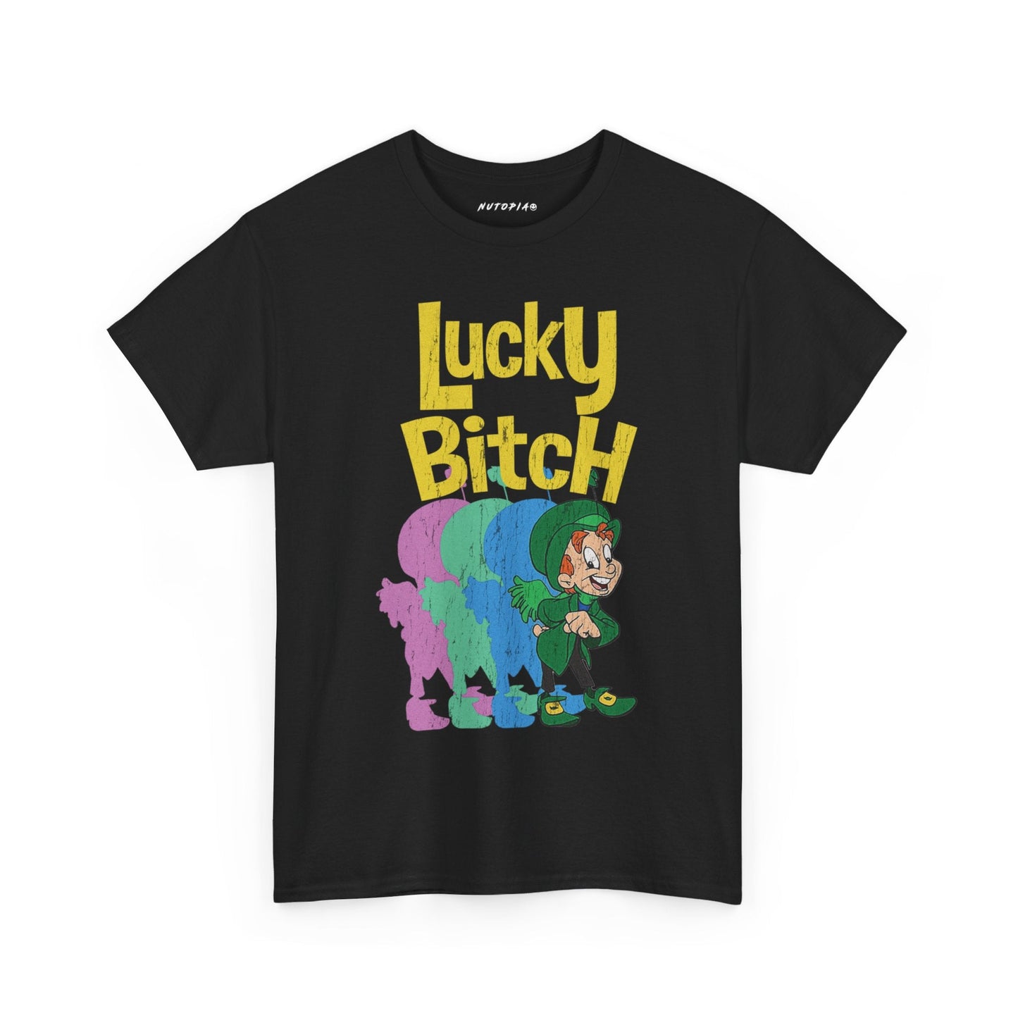 Lucky B Charms Heavy Cotton Tee - Shop Nutopia