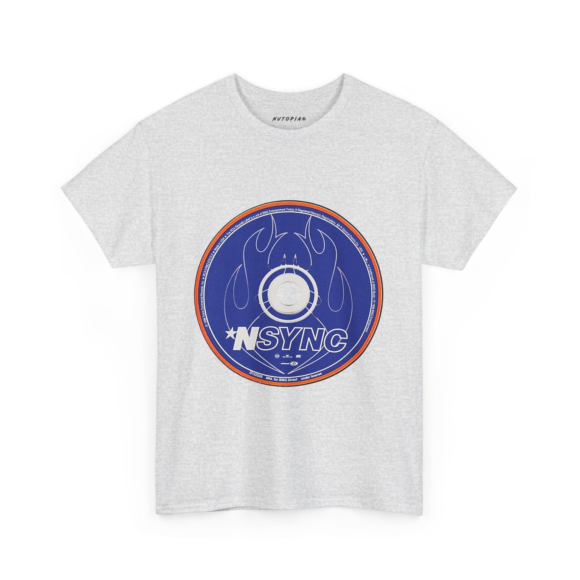 NSCYNC CD Art Heavy Cotton Tee - Shop Nutopia