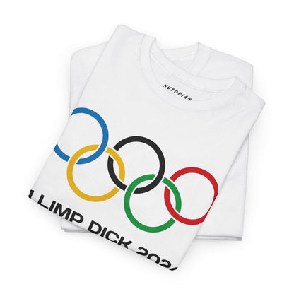 Olympics A Limp Dick 2024 Heavy Cotton Tee - Shop Nutopia