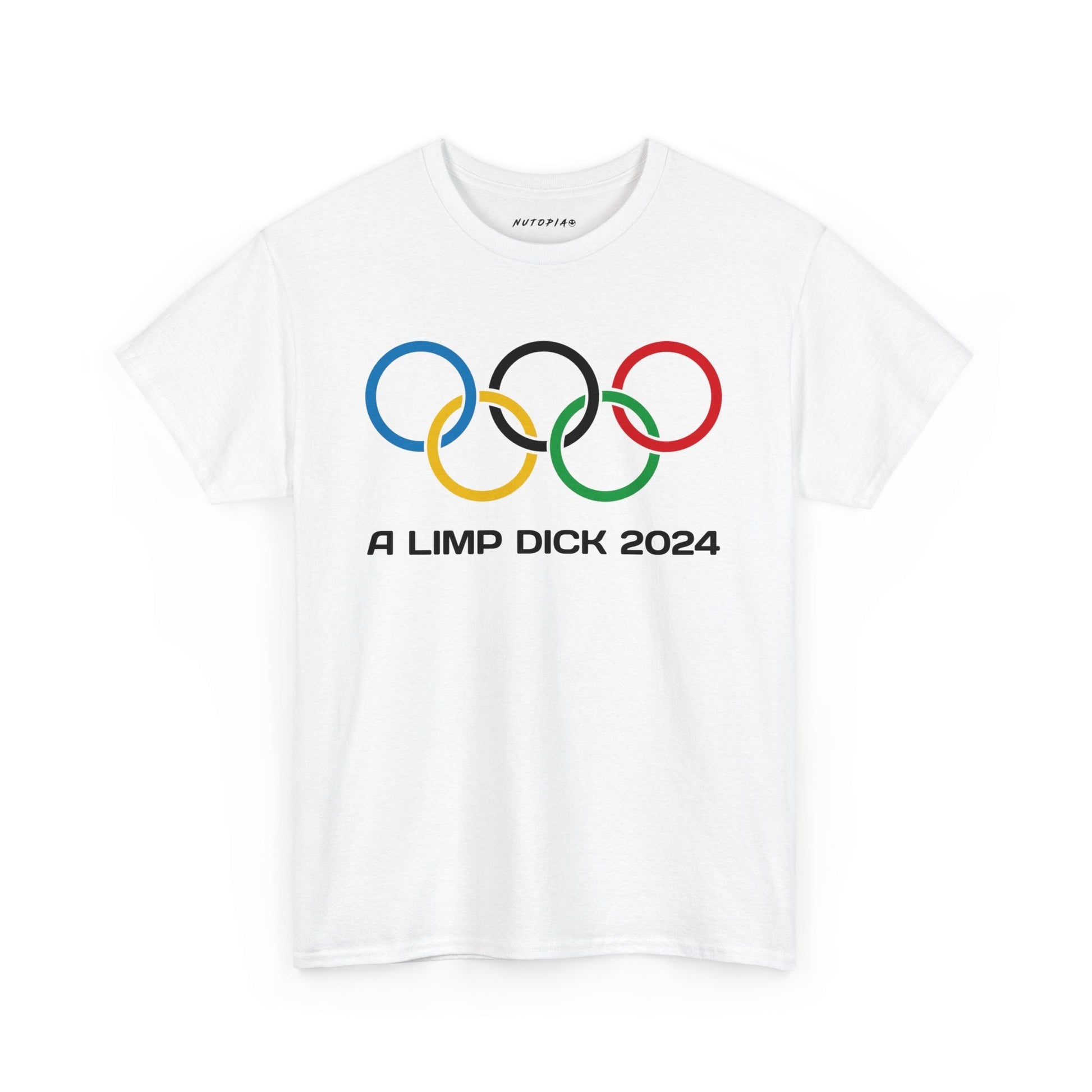 Olympics A Limp Dick 2024 Heavy Cotton Tee - Shop Nutopia