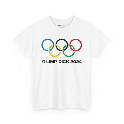 Olympics A Limp Dick 2024 Heavy Cotton Tee - Shop Nutopia