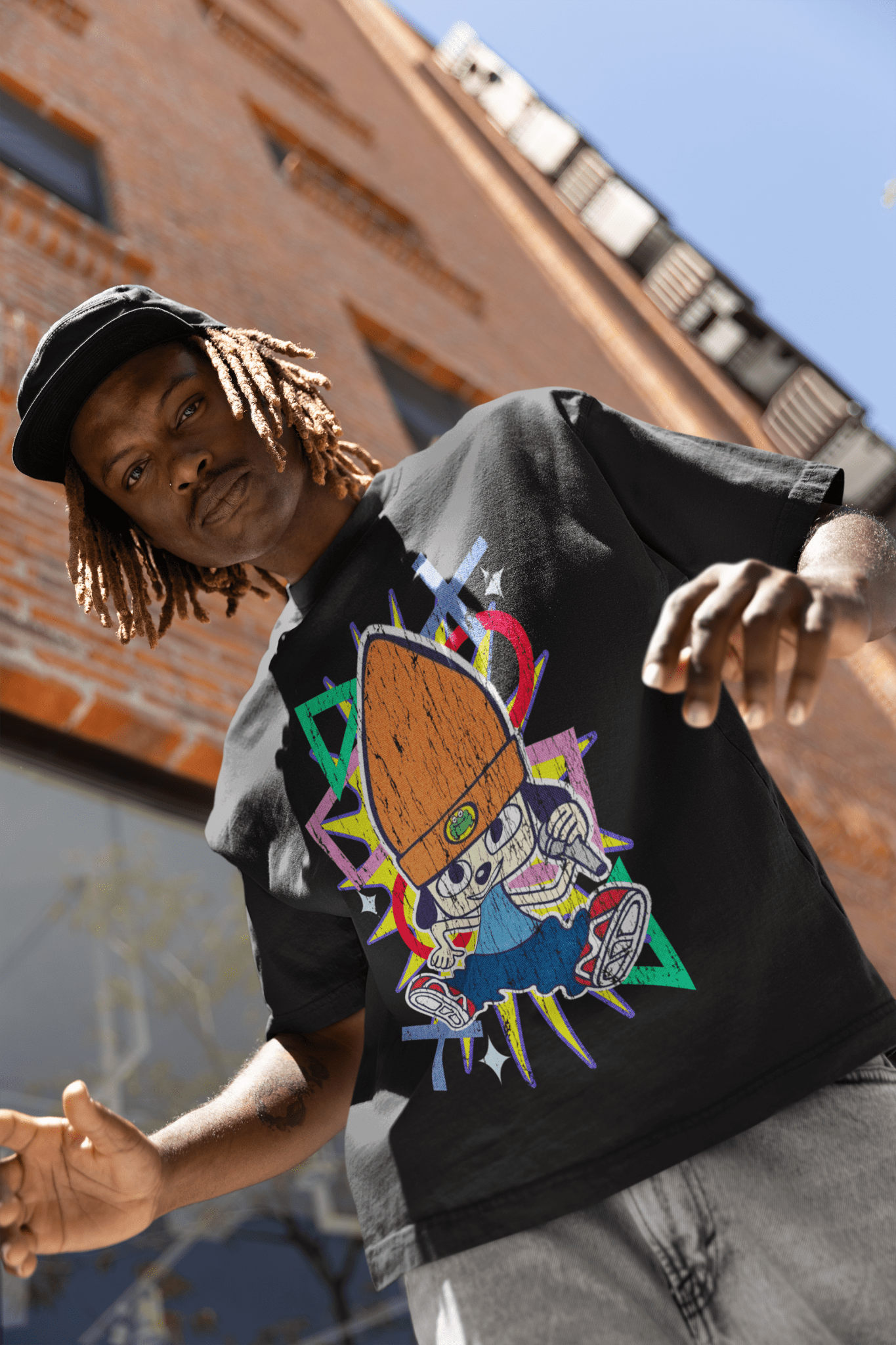 Parappa the Rapper Boxy T-Shirt - Shop Nutopia