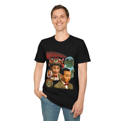 Peewee Herman Retro Funny Graphic T-shirt - Shop Nutopia