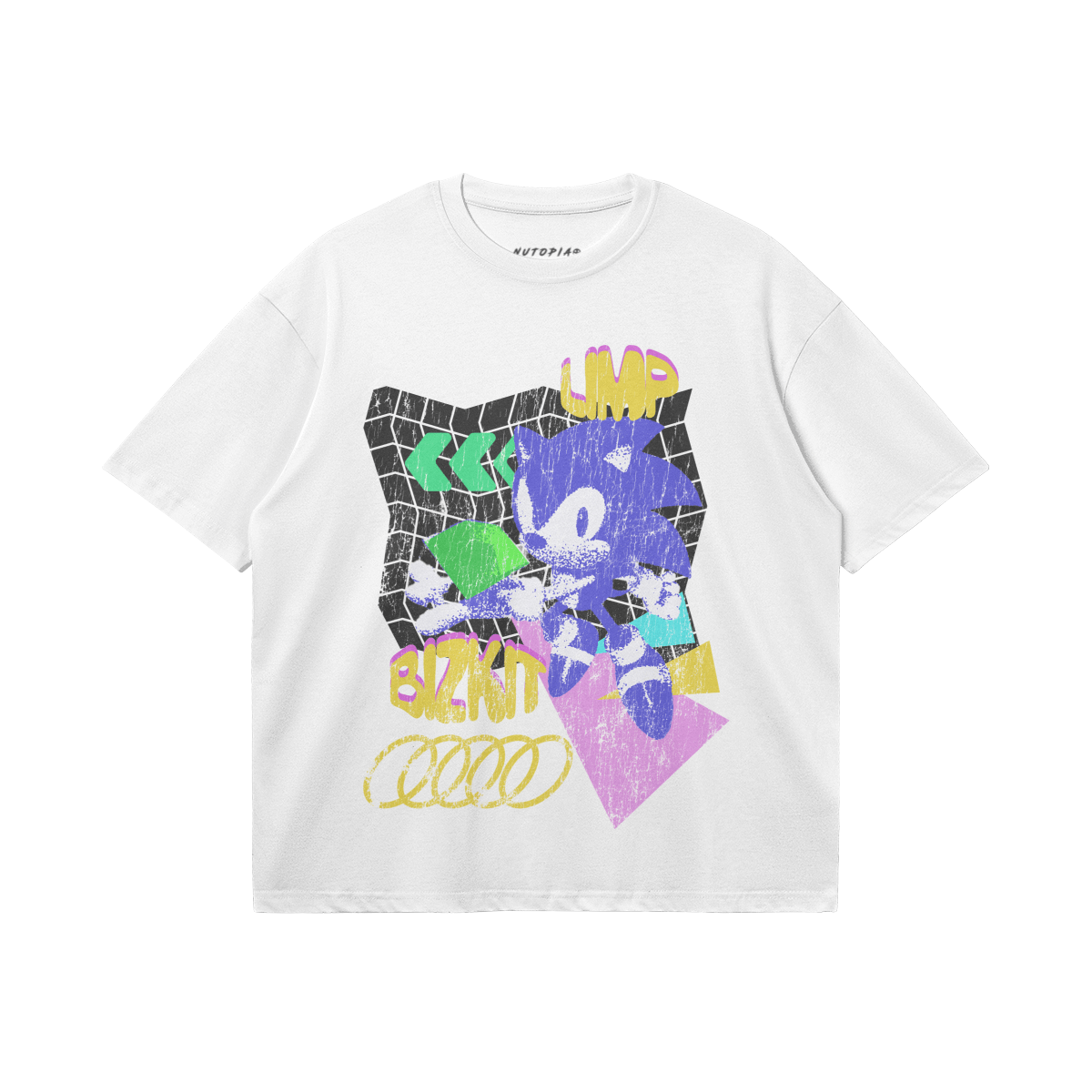 Sonic Limp Bizkit Boxy T-Shirt - Shop Nutopia