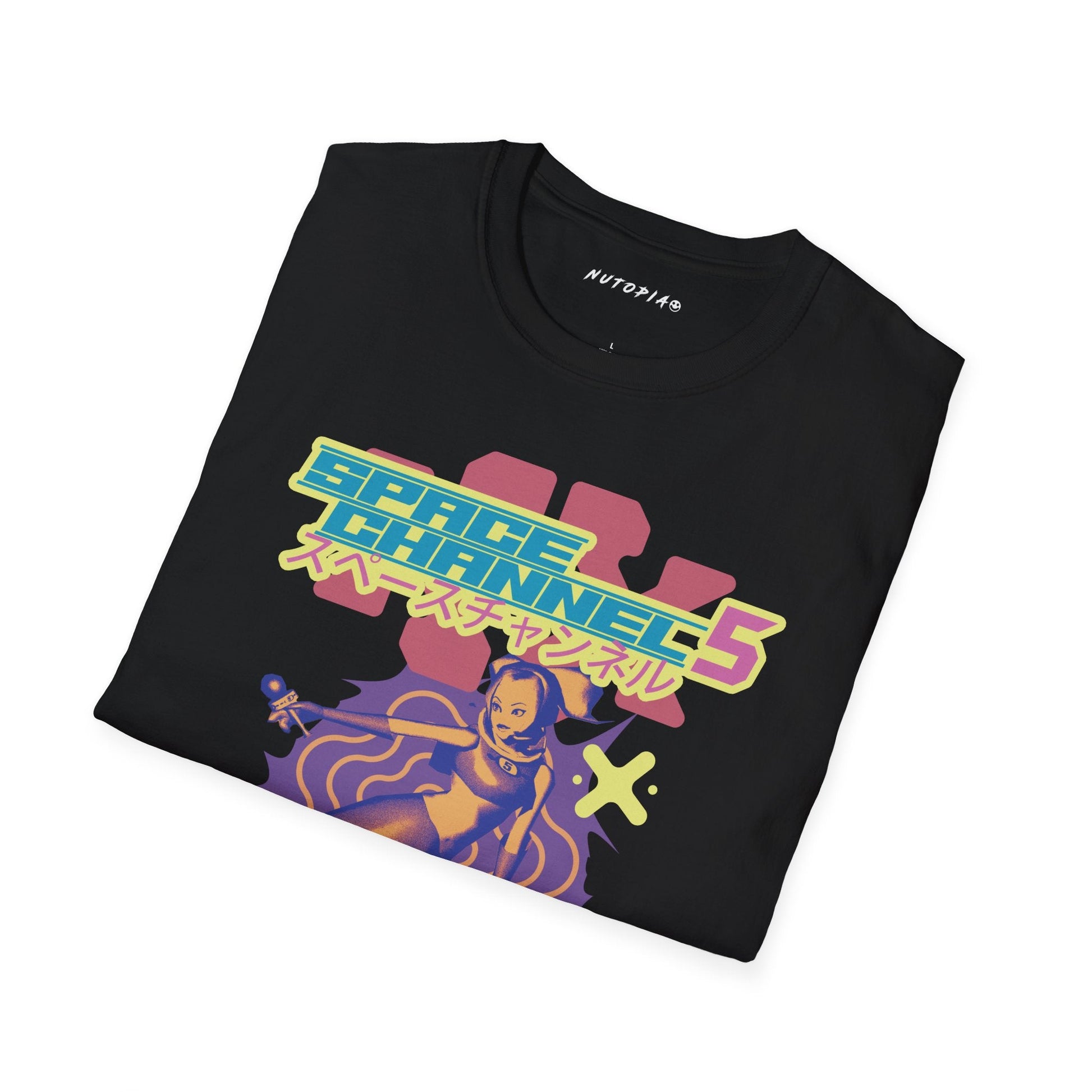 Space Channel 5 Sega Dreamcast T-Shirt, Gamer Tee, Vintage Video Game Shirt, Unisex Graphic Tee, Retro Gaming Top - Shop Nutopia