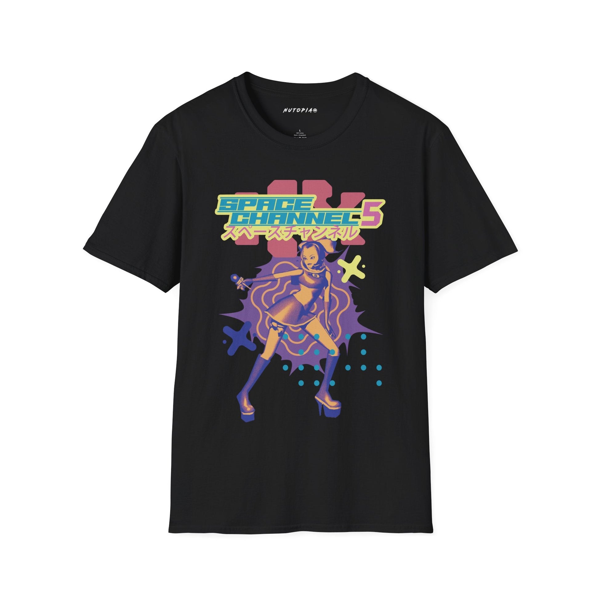 Space Channel 5 Sega Dreamcast T-Shirt, Gamer Tee, Vintage Video Game Shirt, Unisex Graphic Tee, Retro Gaming Top - Shop Nutopia