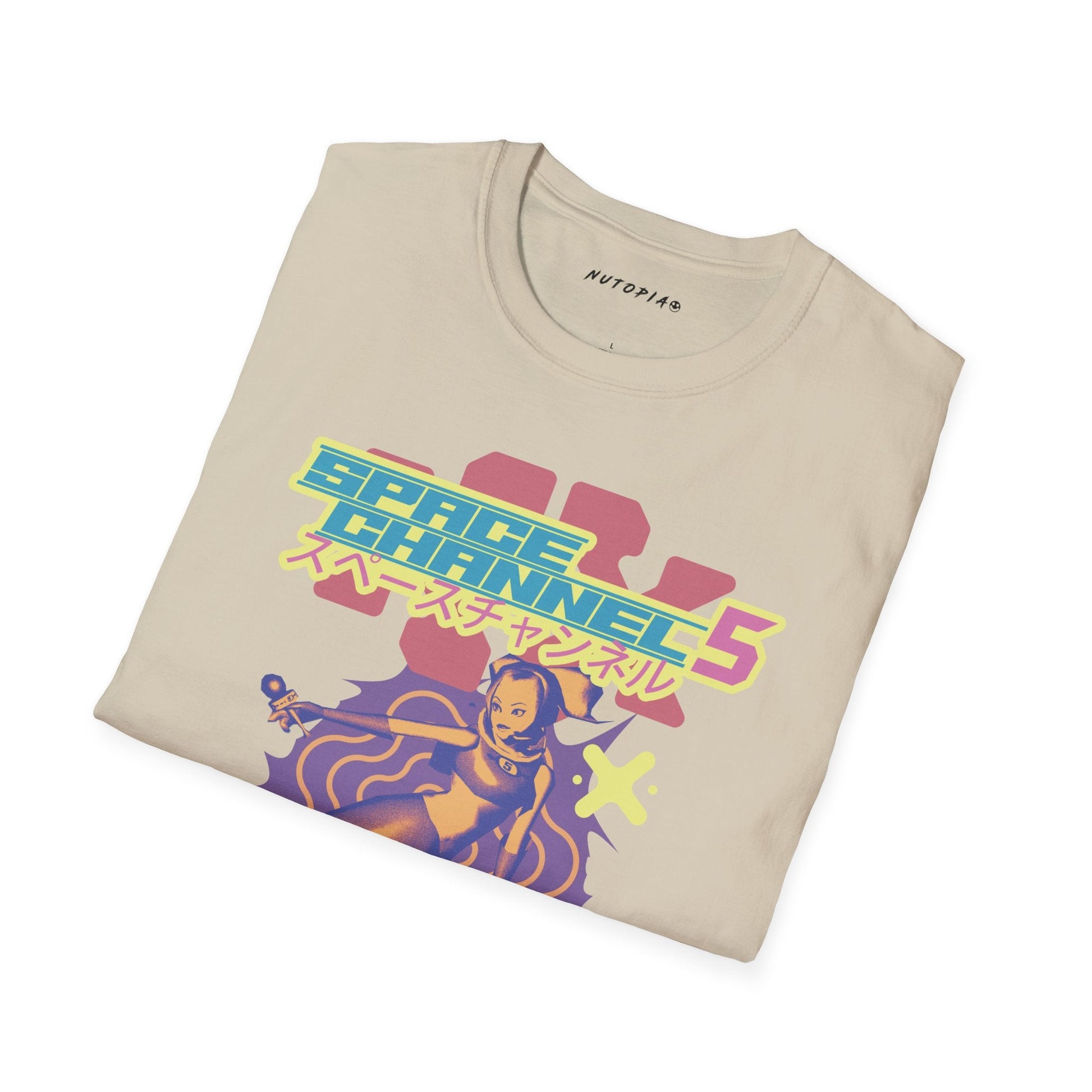 Space Channel 5 Sega Dreamcast T-Shirt, Gamer Tee, Vintage Video Game Shirt, Unisex Graphic Tee, Retro Gaming Top - Shop Nutopia