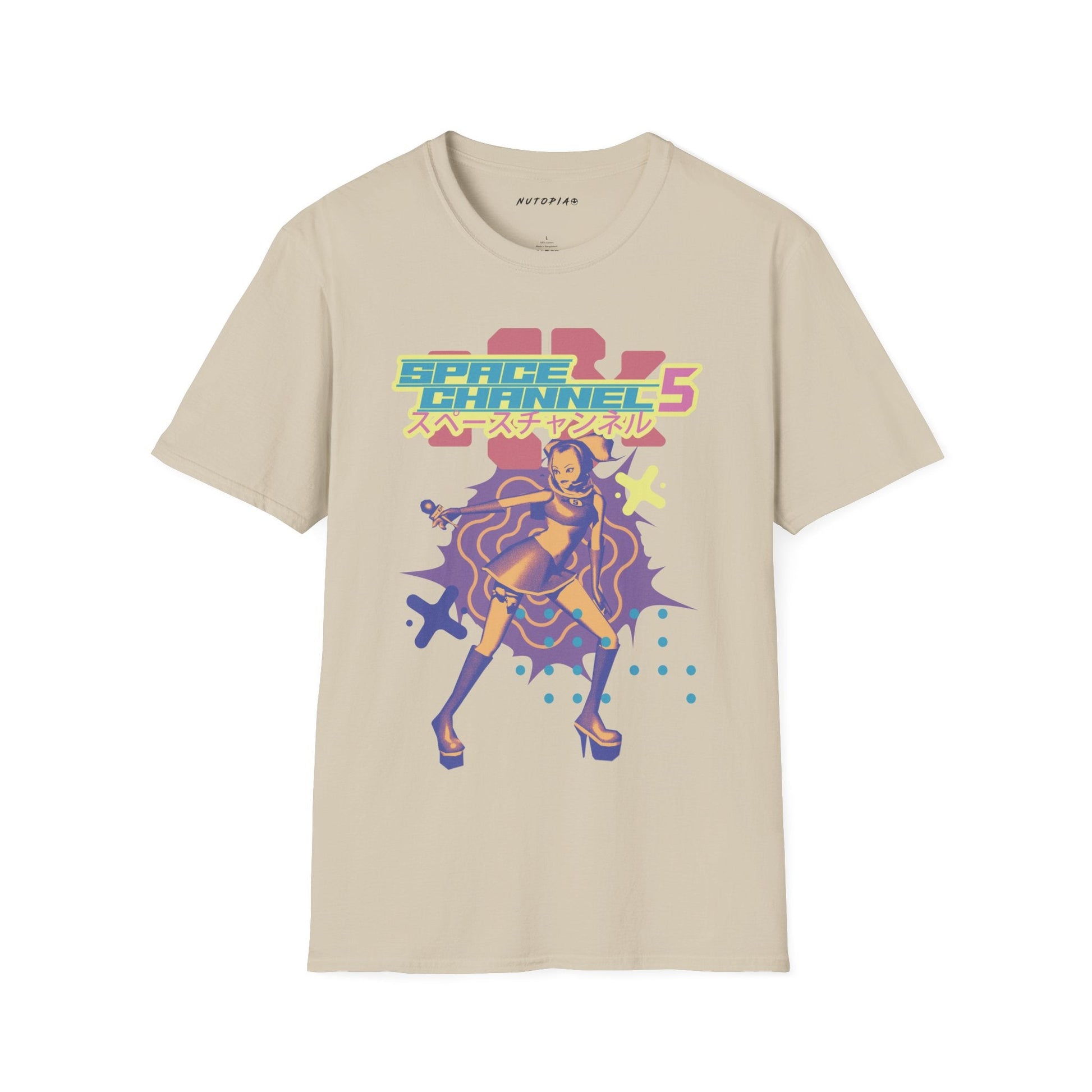 Space Channel 5 Sega Dreamcast T-Shirt, Gamer Tee, Vintage Video Game Shirt, Unisex Graphic Tee, Retro Gaming Top - Shop Nutopia