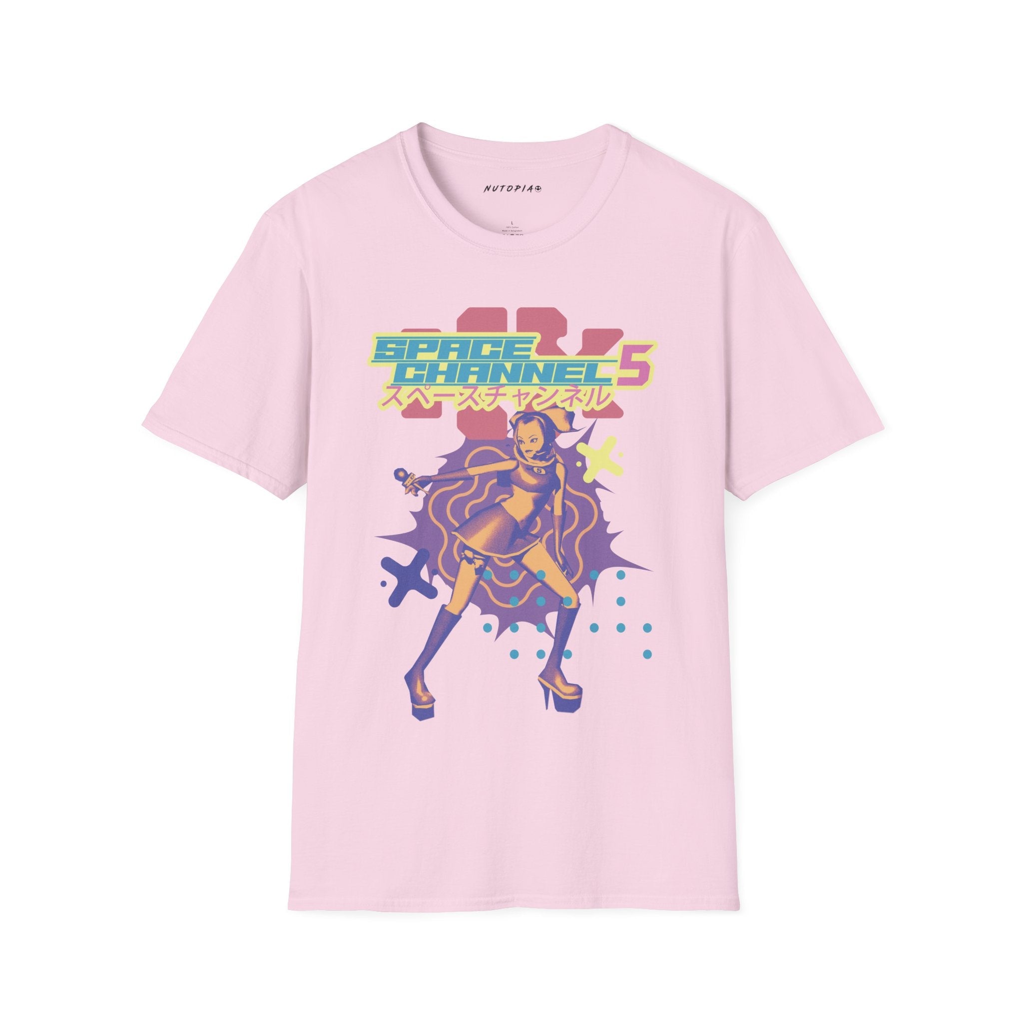 Space Channel 5 Sega Dreamcast T-Shirt, Gamer Tee, Vintage Video Game Shirt, Unisex Graphic Tee, Retro Gaming Top - Shop Nutopia