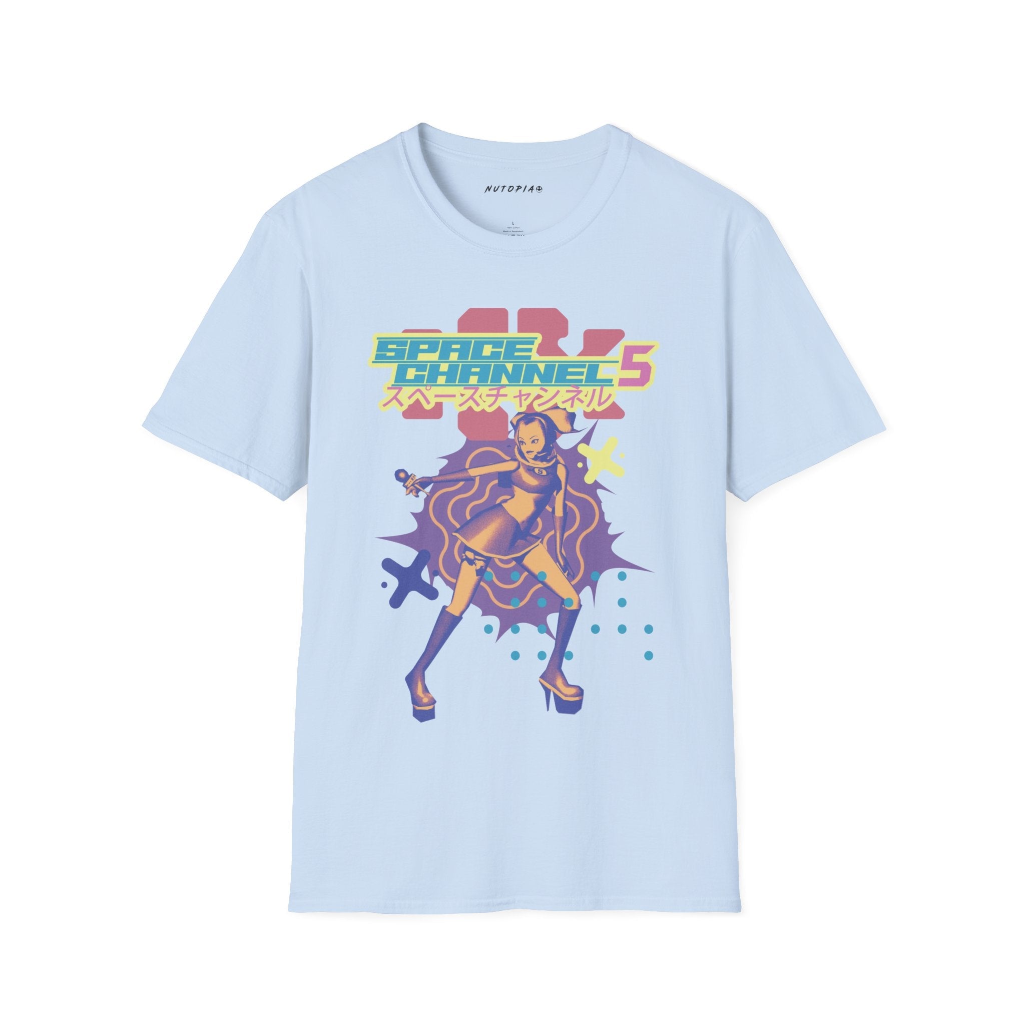 Space Channel 5 Sega Dreamcast T-Shirt, Gamer Tee, Vintage Video Game Shirt, Unisex Graphic Tee, Retro Gaming Top - Shop Nutopia