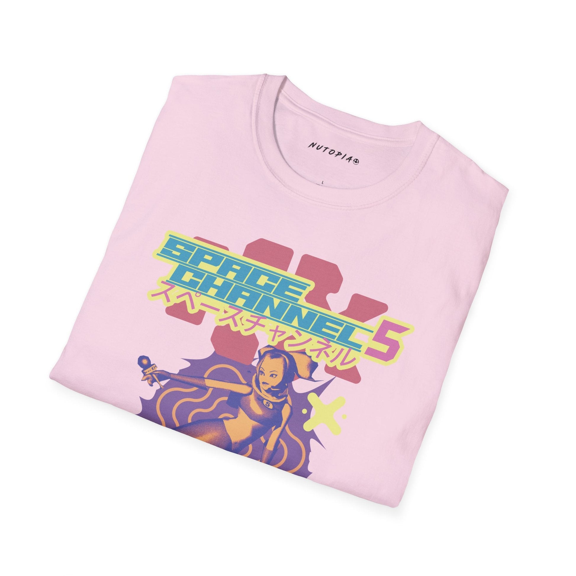 Space Channel 5 Sega Dreamcast T-Shirt, Gamer Tee, Vintage Video Game Shirt, Unisex Graphic Tee, Retro Gaming Top - Shop Nutopia