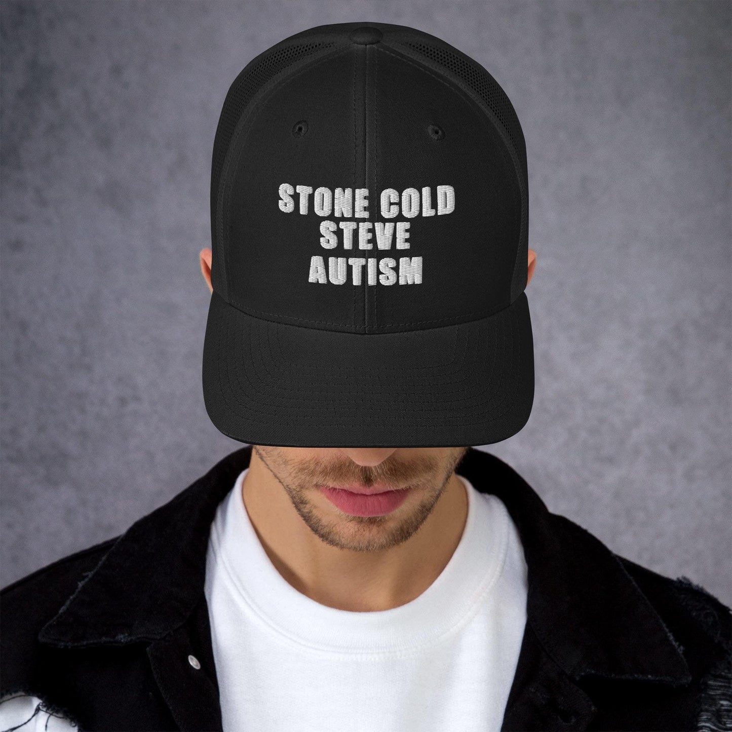 Stone Cold Steve Autism Trucker Hat - Shop Nutopia