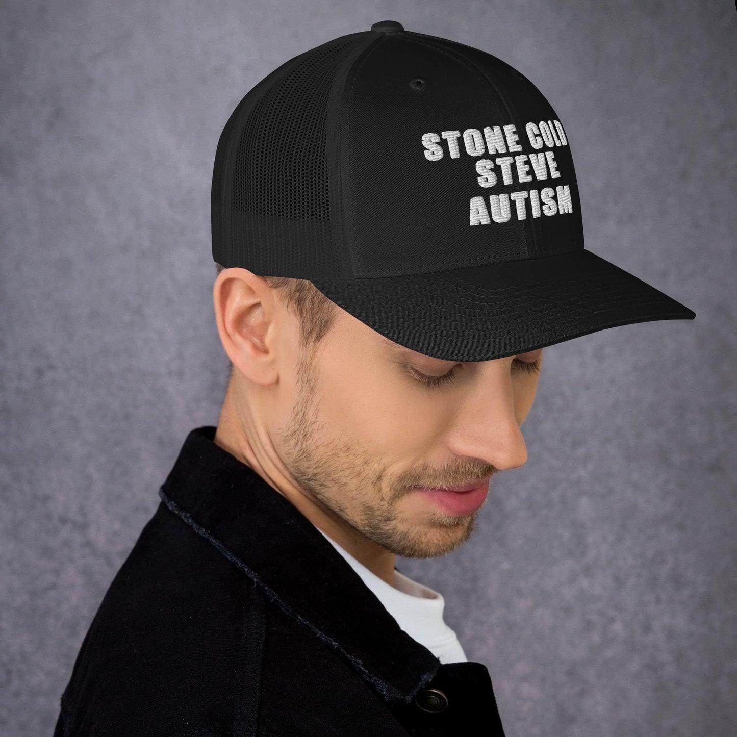 Stone Cold Steve Autism Trucker Hat - Shop Nutopia