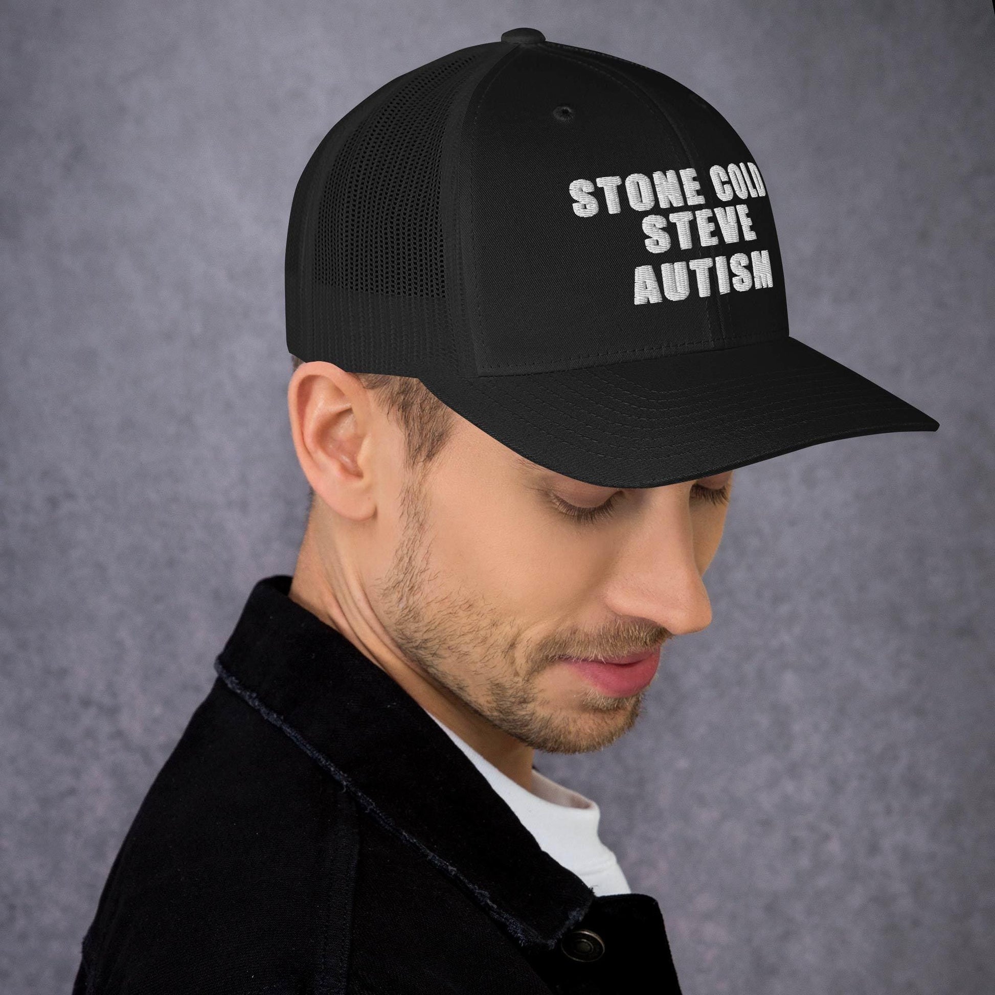 Stone Cold Steve Autism Trucker Hat - Shop Nutopia