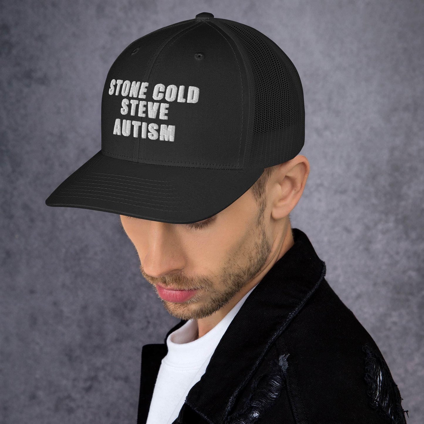 Stone Cold Steve Autism Trucker Hat - Shop Nutopia