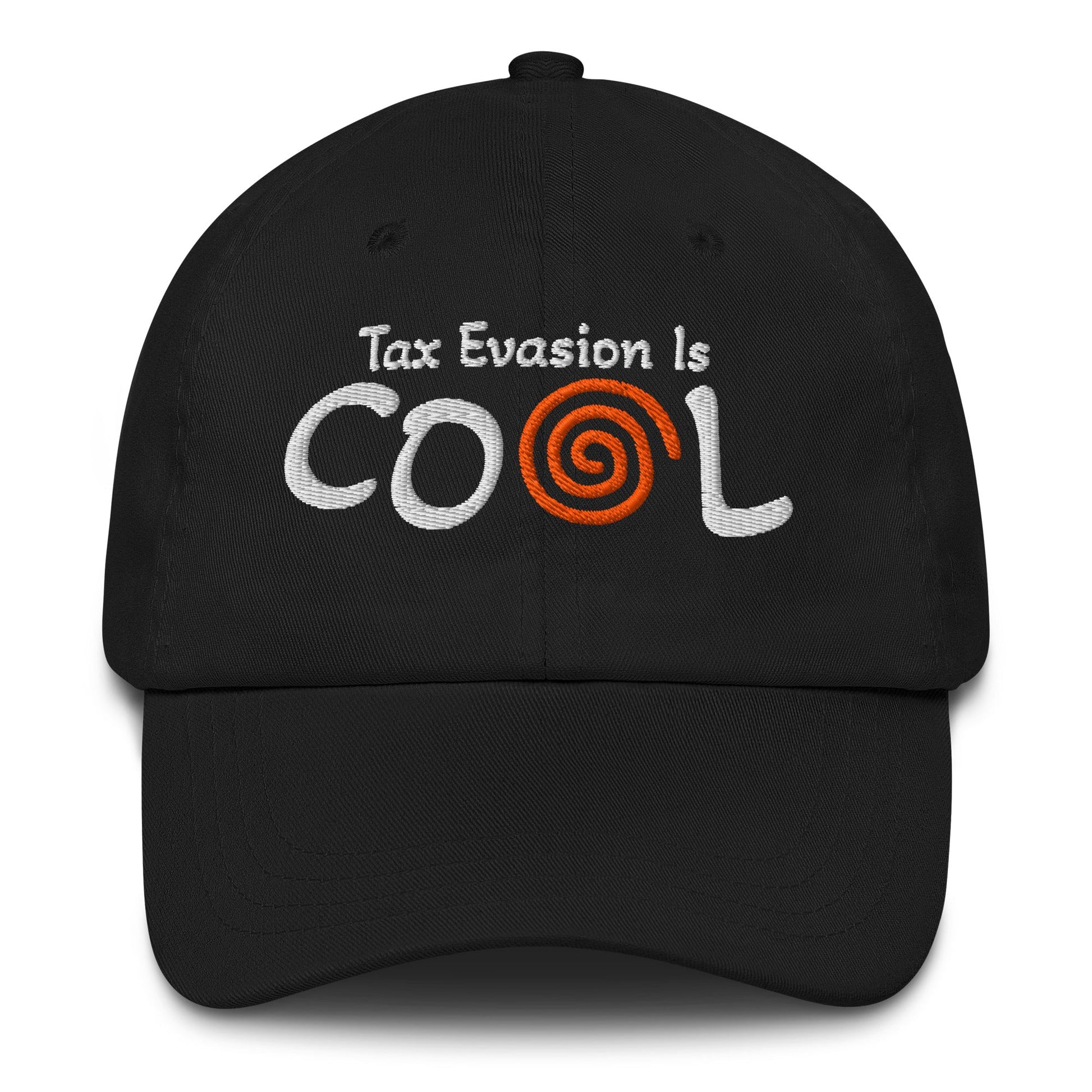 Tax Evasion is Cool Dad Hat - Shop Nutopia