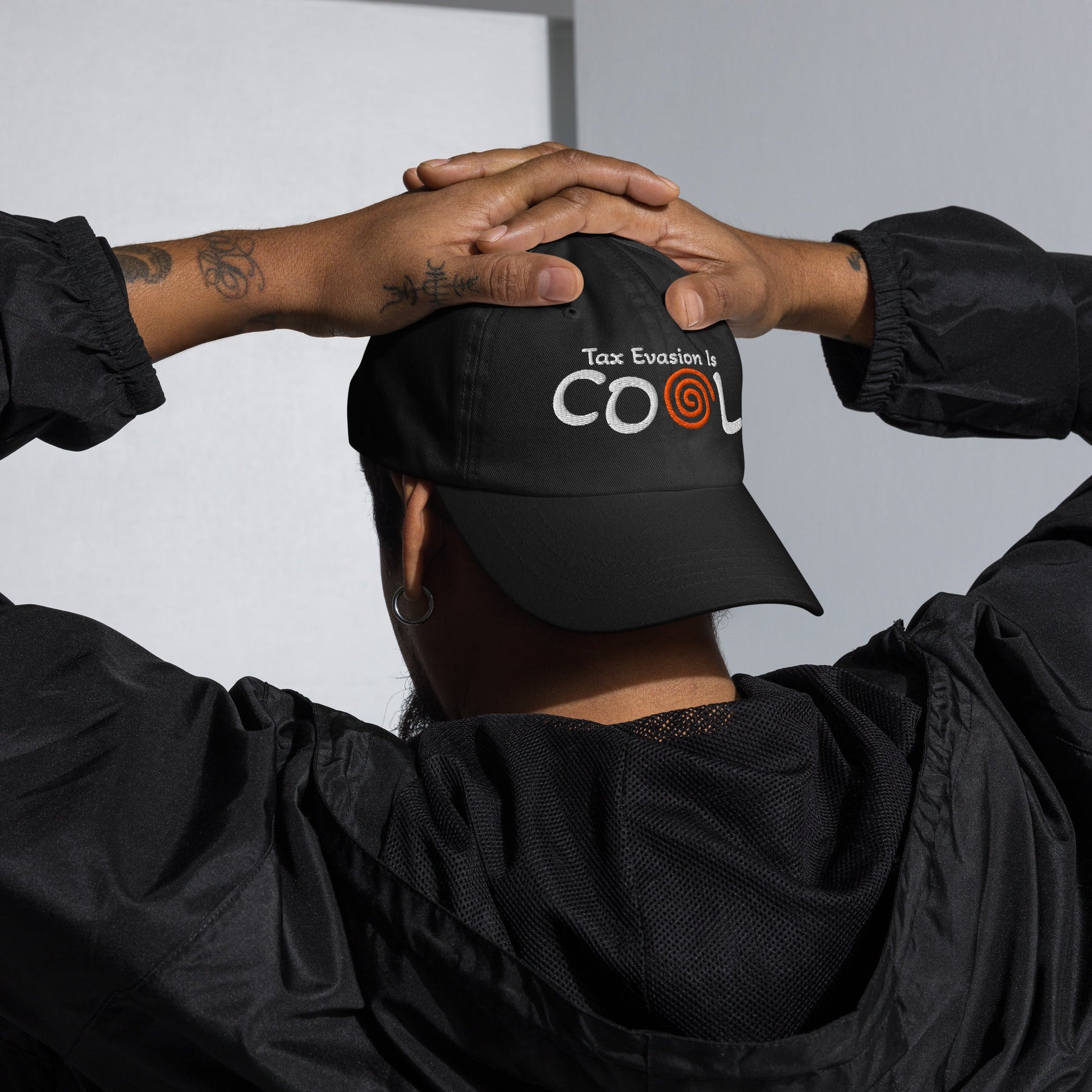 Tax Evasion is Cool Dad Hat - Shop Nutopia