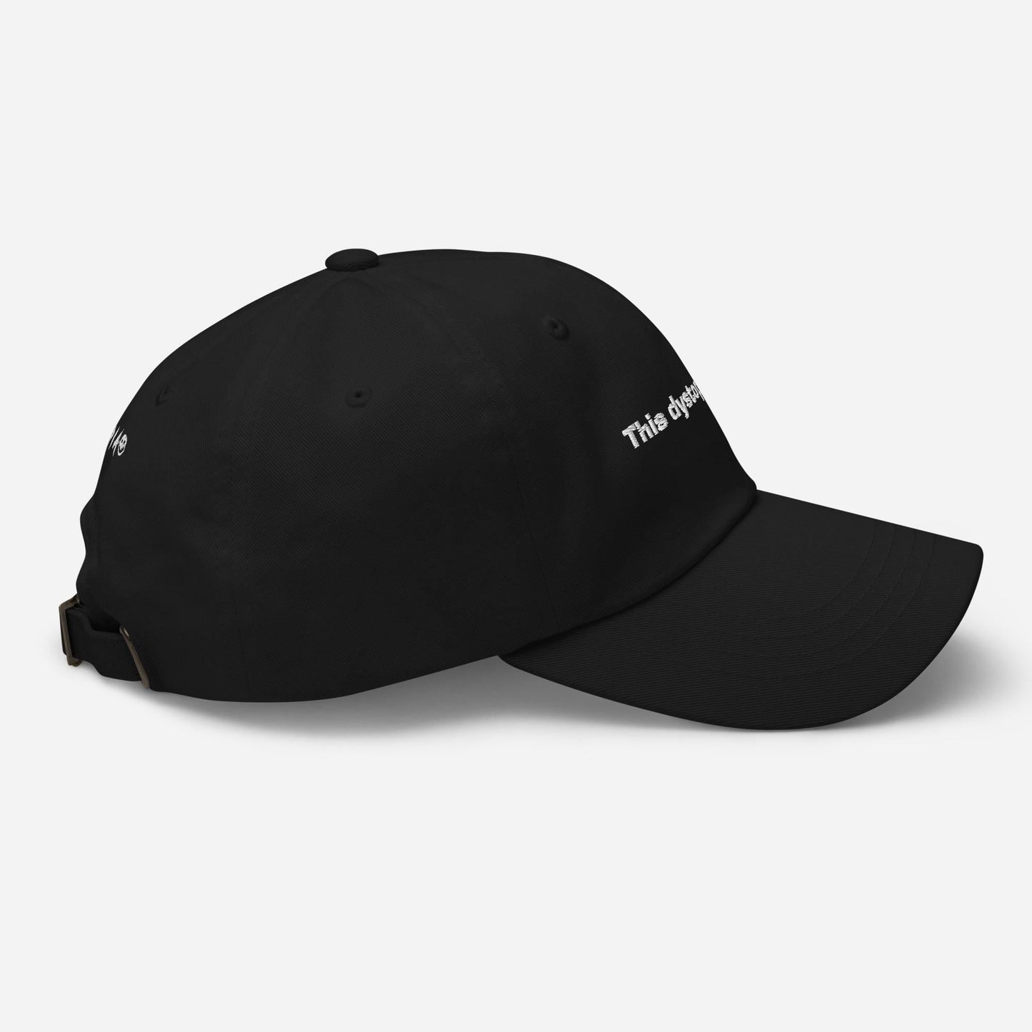 This Dystopia Sucks Dad Hat - Shop Nutopia