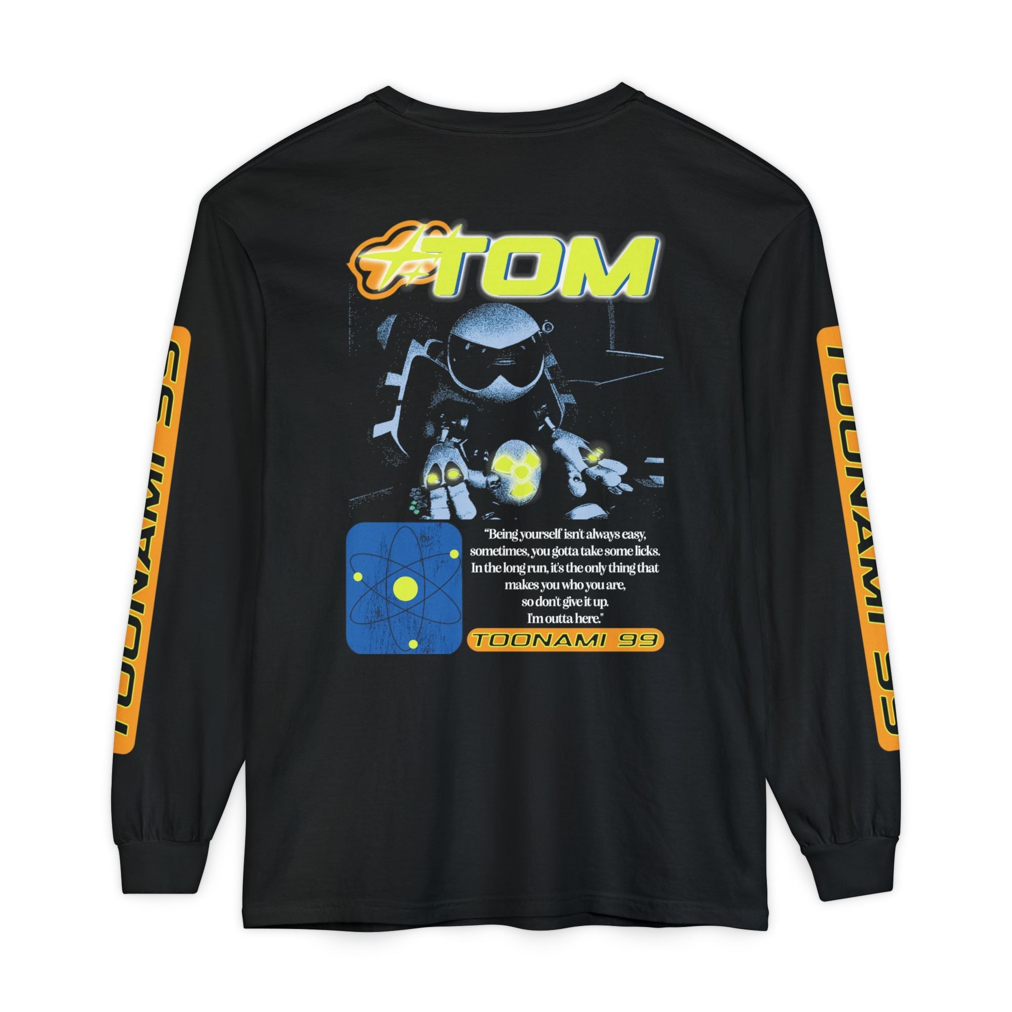 Toonami Tom Long Sleeve Shirt Comfort Colors - Shop Nutopia