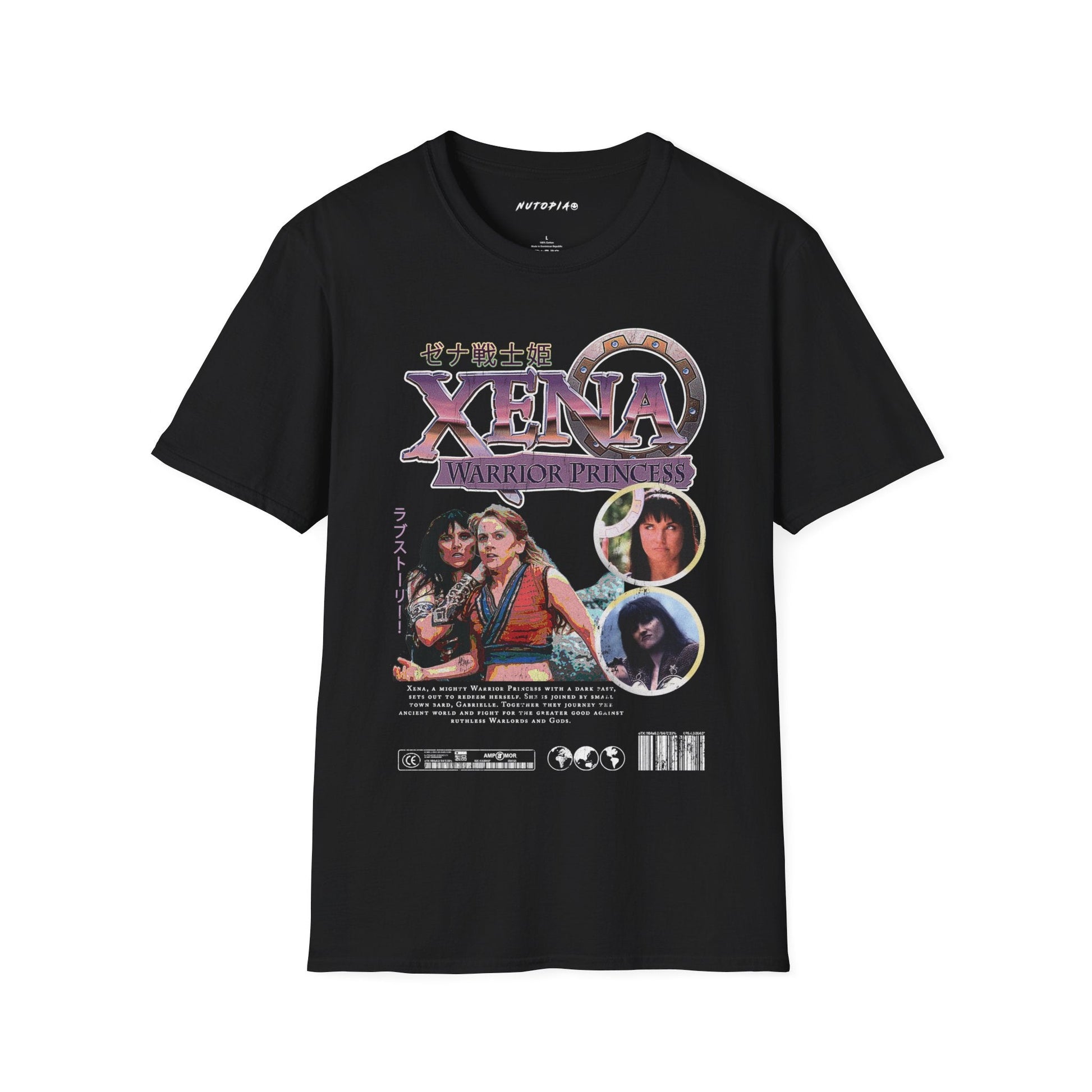 Xena Warrior Princess Graphic T - shirt - Shop Nutopia