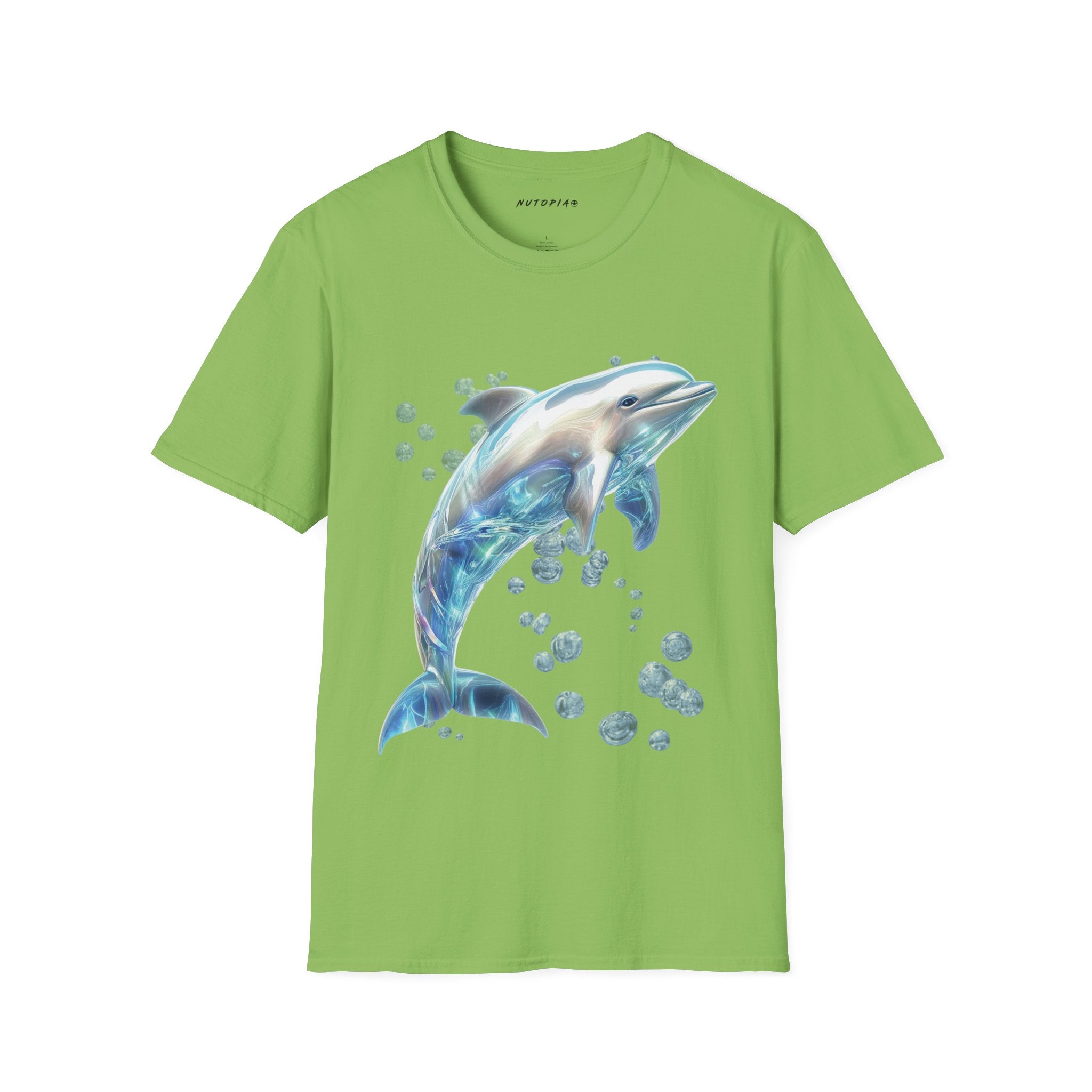 Y2K Dolphin Unisex Graphic T-Shirt - Shop Nutopia