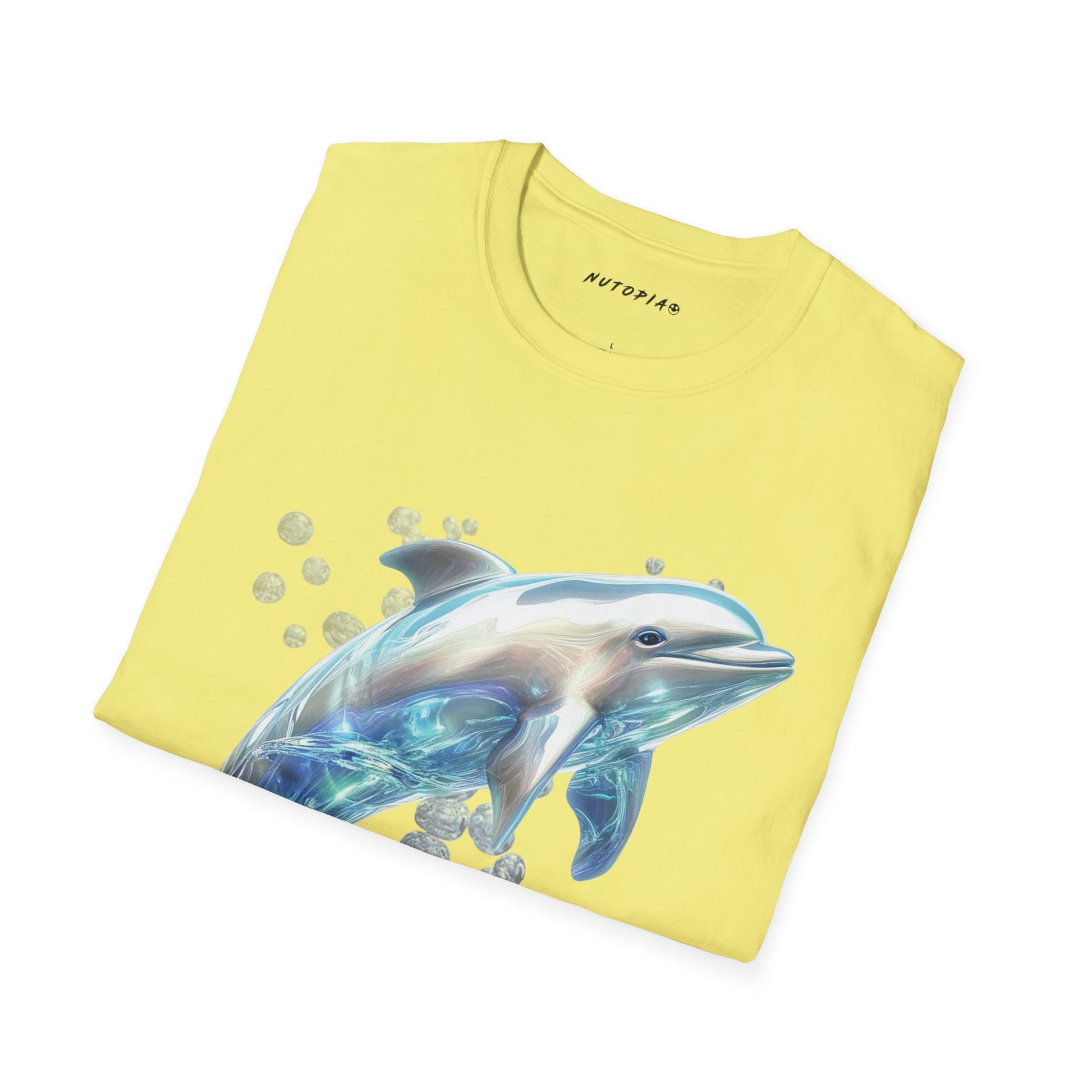 Y2K Dolphin Unisex Graphic T-Shirt - Shop Nutopia