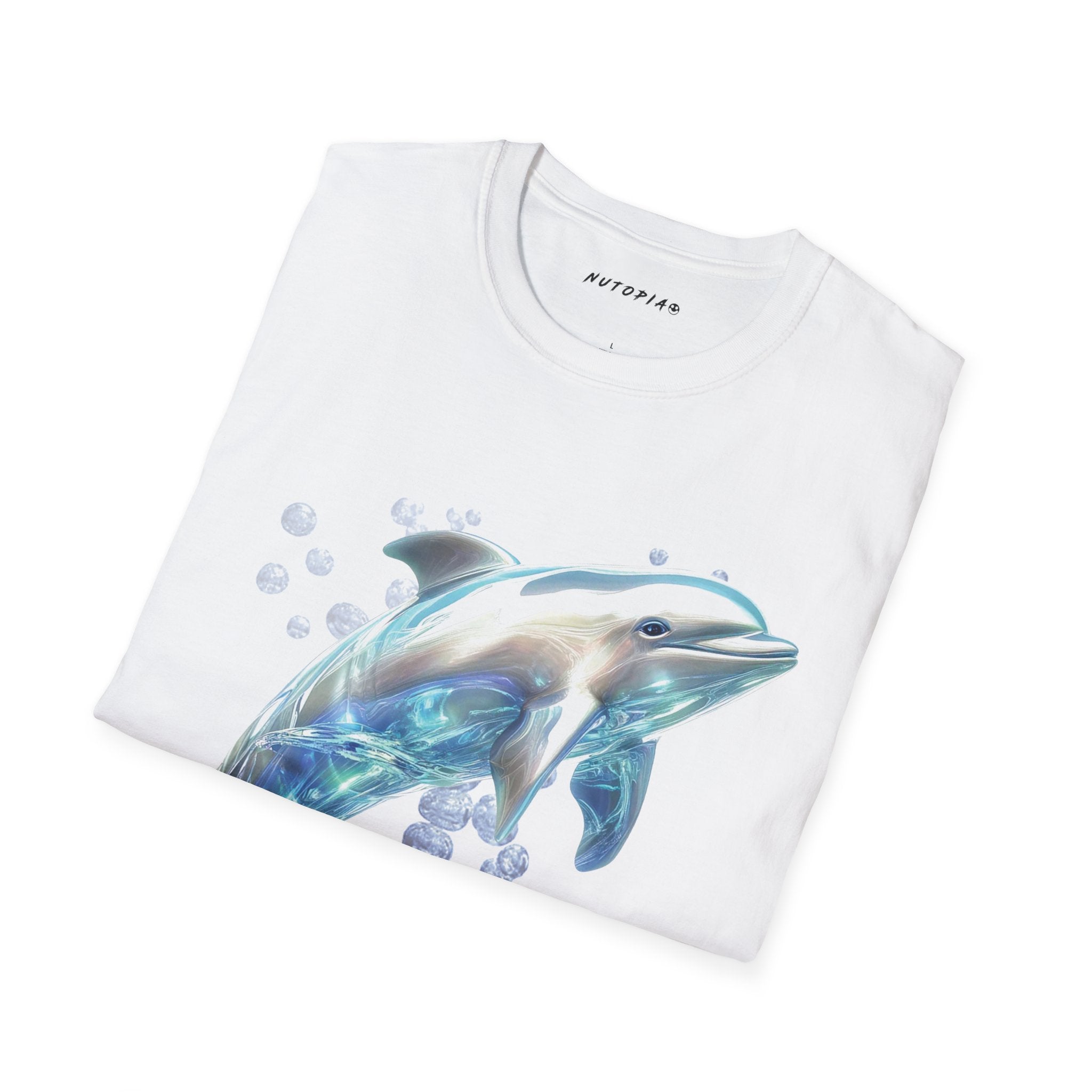 Y2K Dolphin Unisex Graphic T-Shirt - Shop Nutopia
