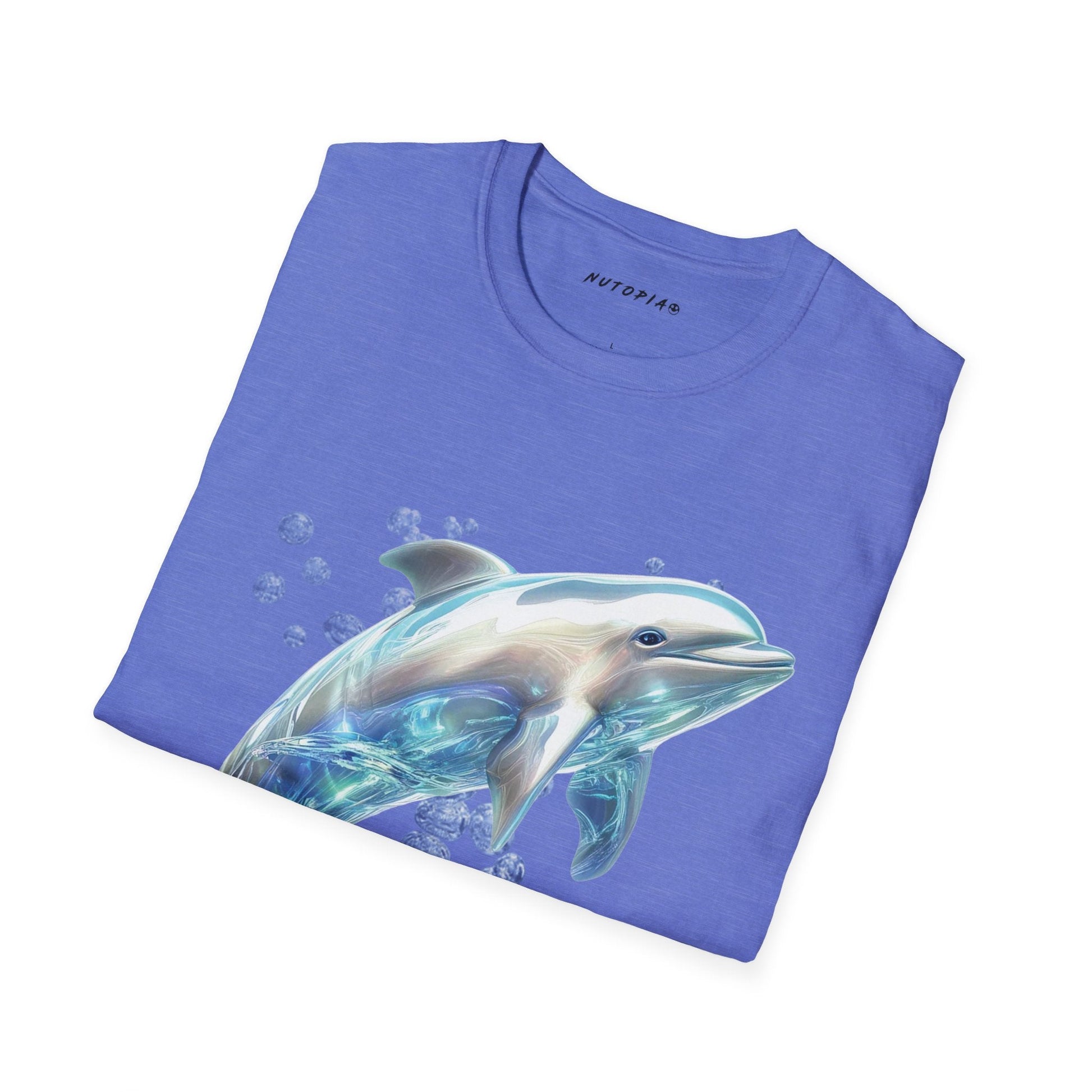 Y2K Dolphin Unisex Graphic T-Shirt - Shop Nutopia